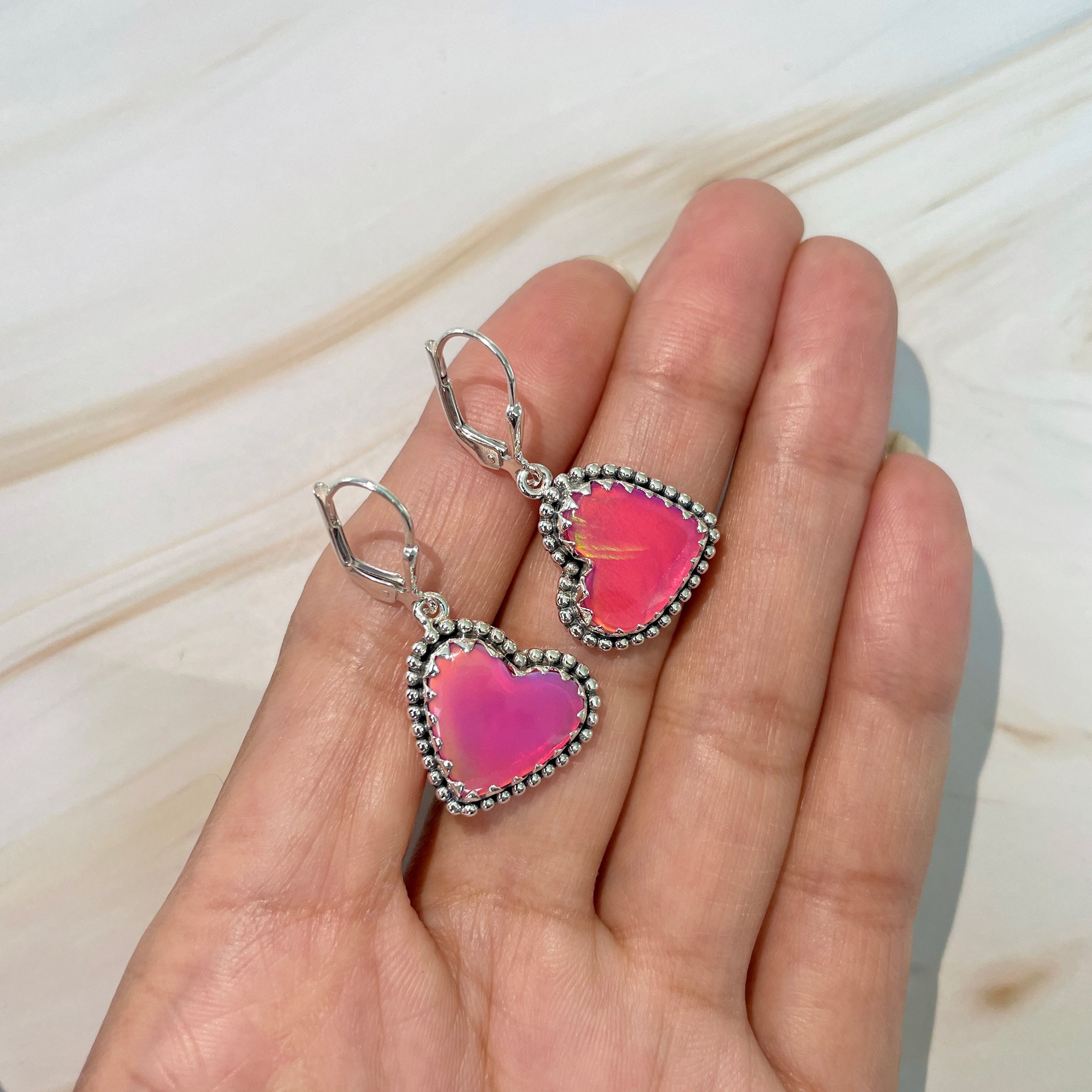 Aura Opal Earrings-(AOP-E-41.)