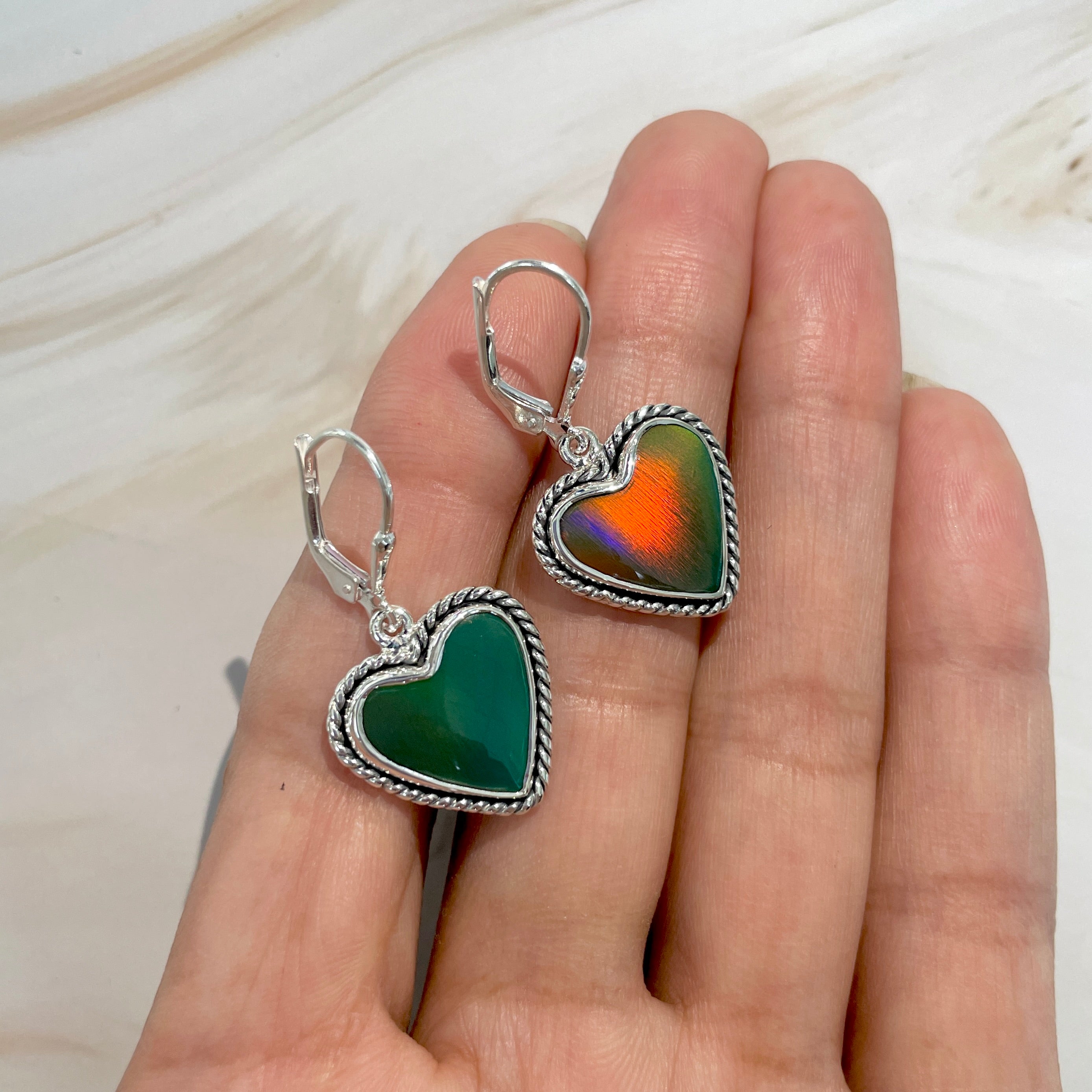 Aura Opal Earrings-(AOP-E-46.)