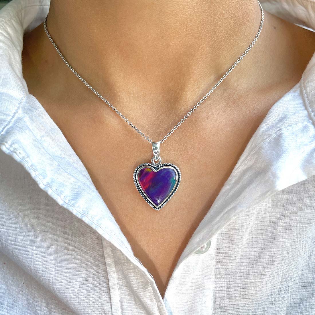 Aura Opal Pendant-(AOP-P-52.)