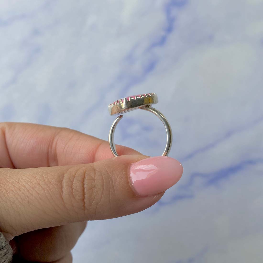 Aura Opal Adjustable Ring-(AOP-R-2.)