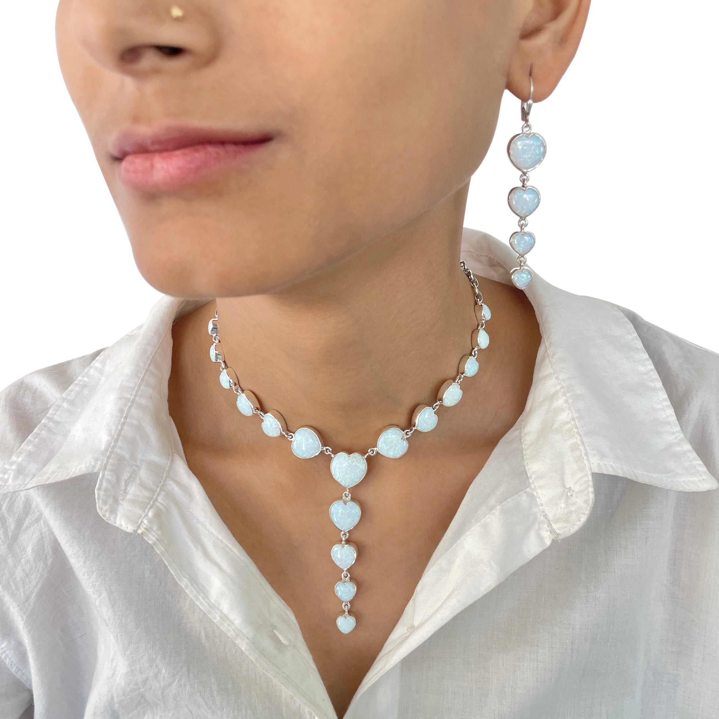 Aura Opal Jewelry Set-(AOP-ST-1.)