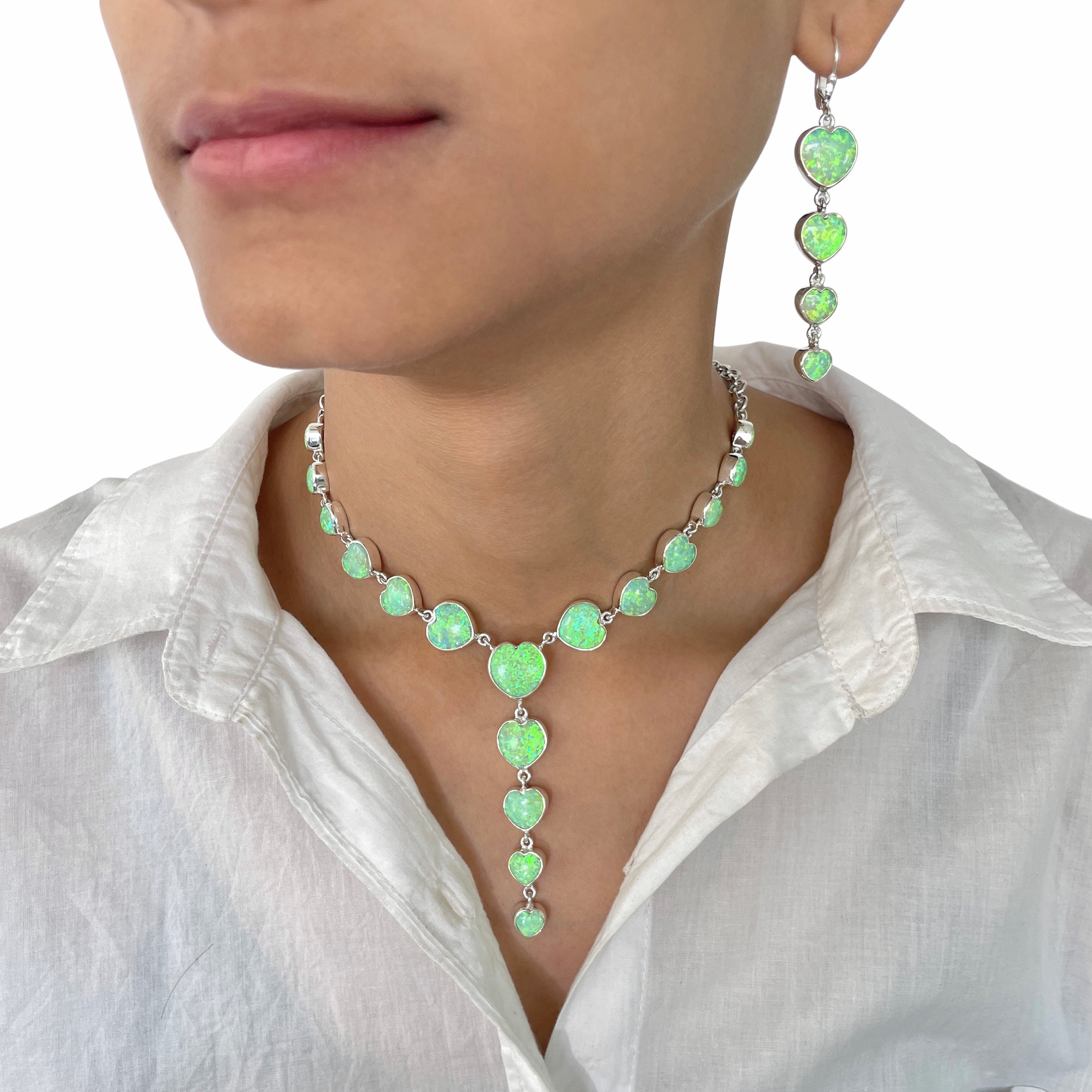 Aura Opal Jewelry Set-(AOP-ST-2.)