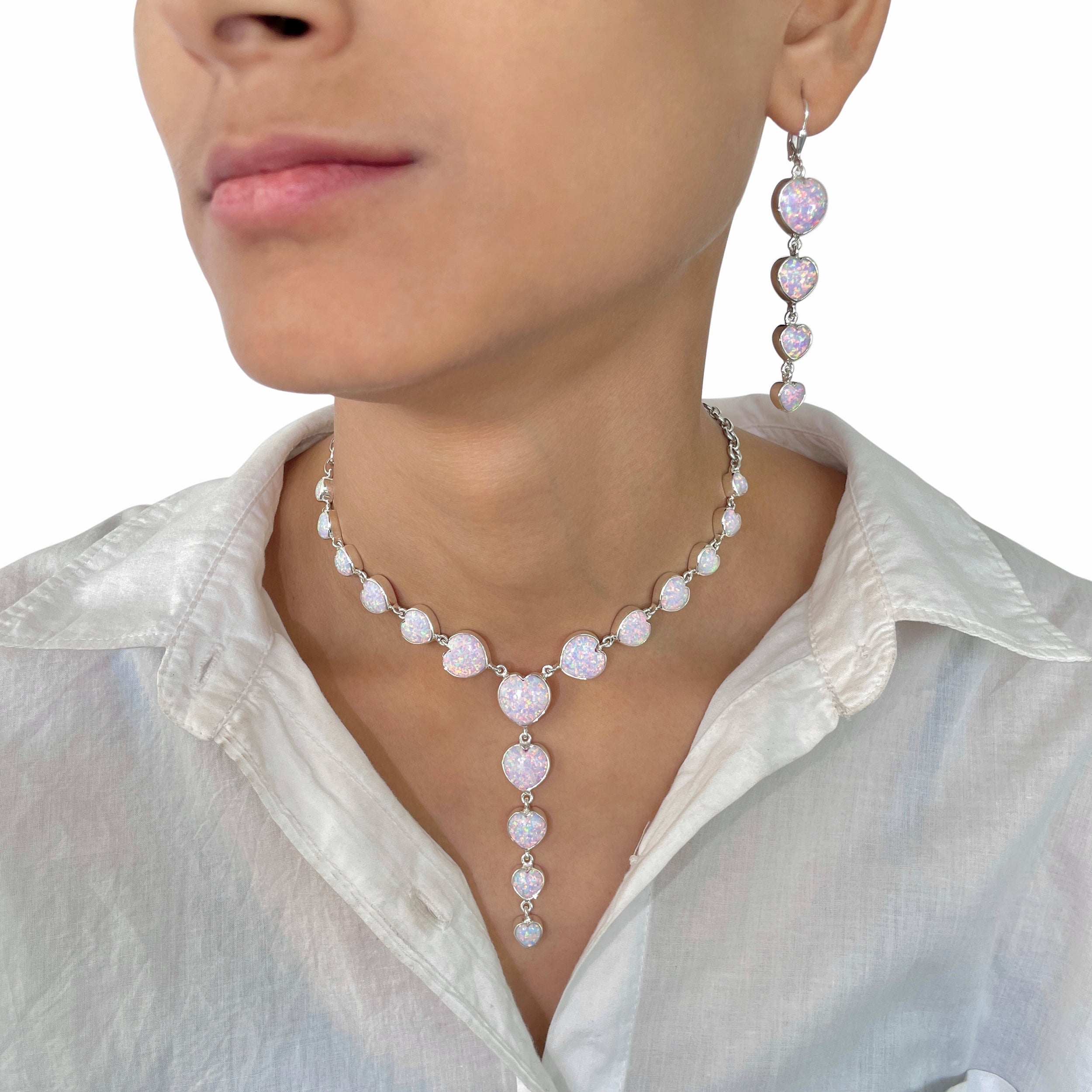 Aura Opal Jewelry Set-(AOP-ST-3.)