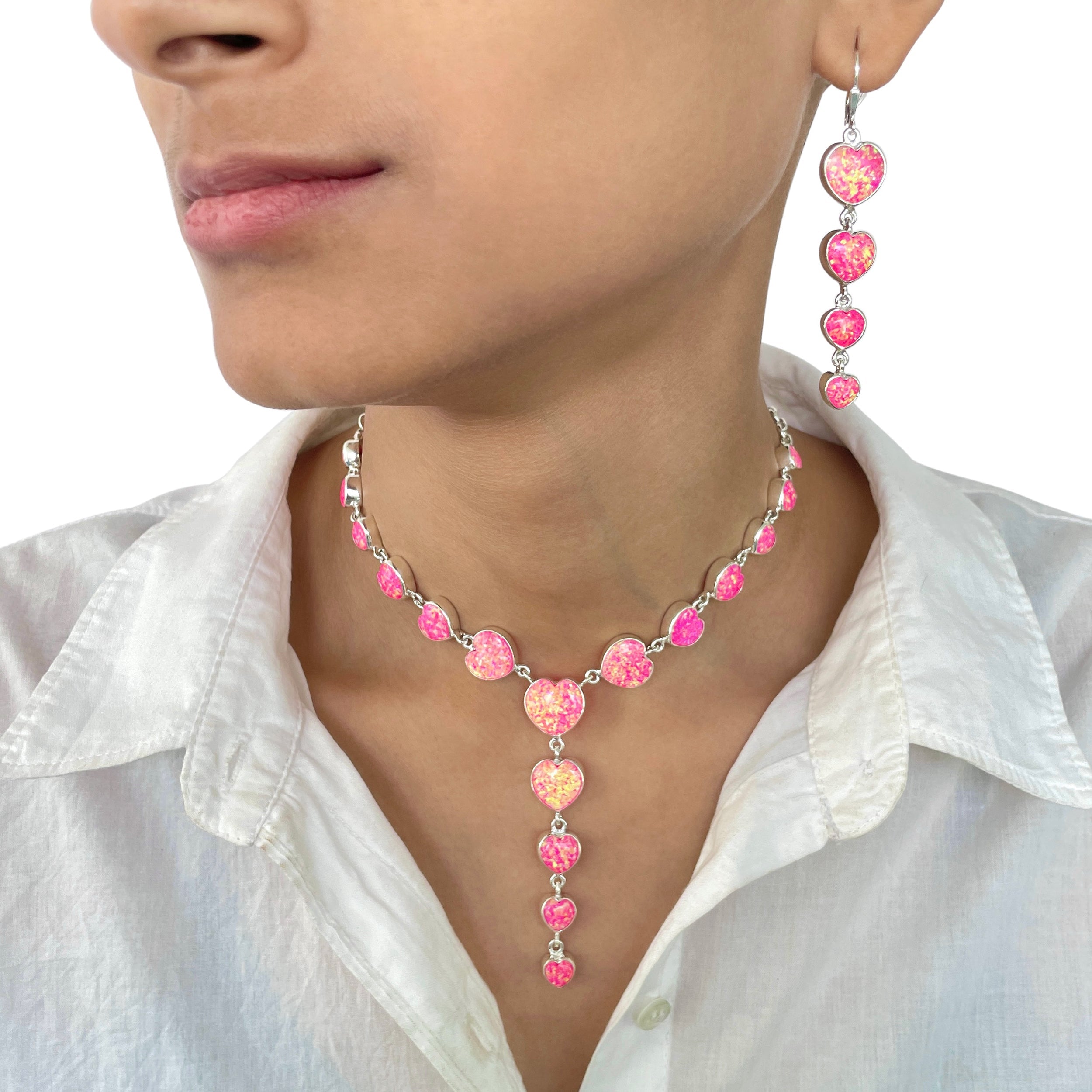 Aura Opal Jewelry Set-(AOP-ST-4.)