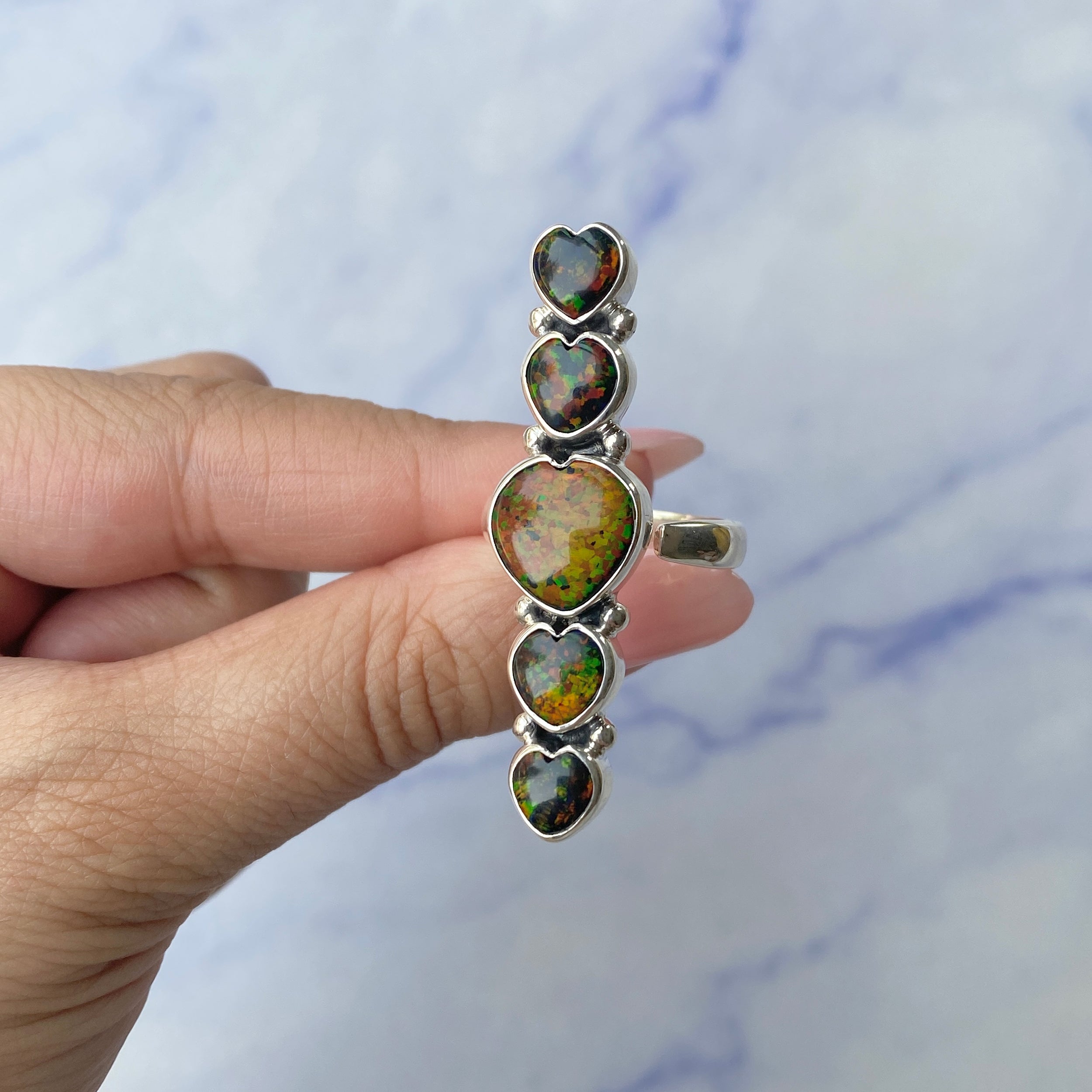 Aura Opal Jewelry Set-(AOP-ST-6.)