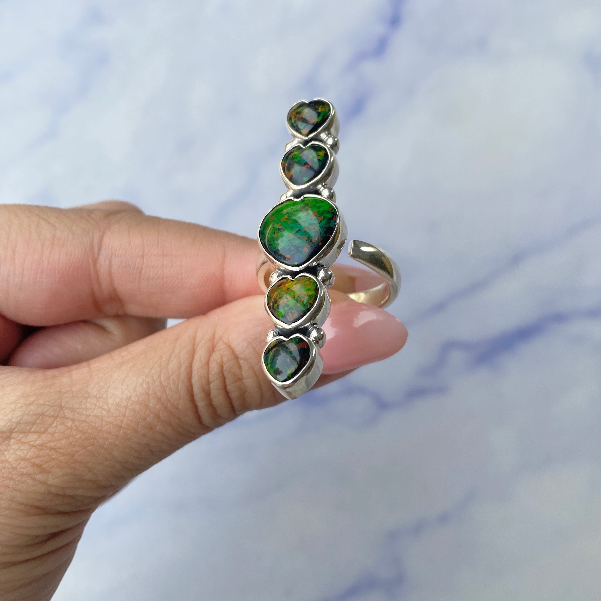 Aura Opal Jewelry Set-(AOP-ST-6.)