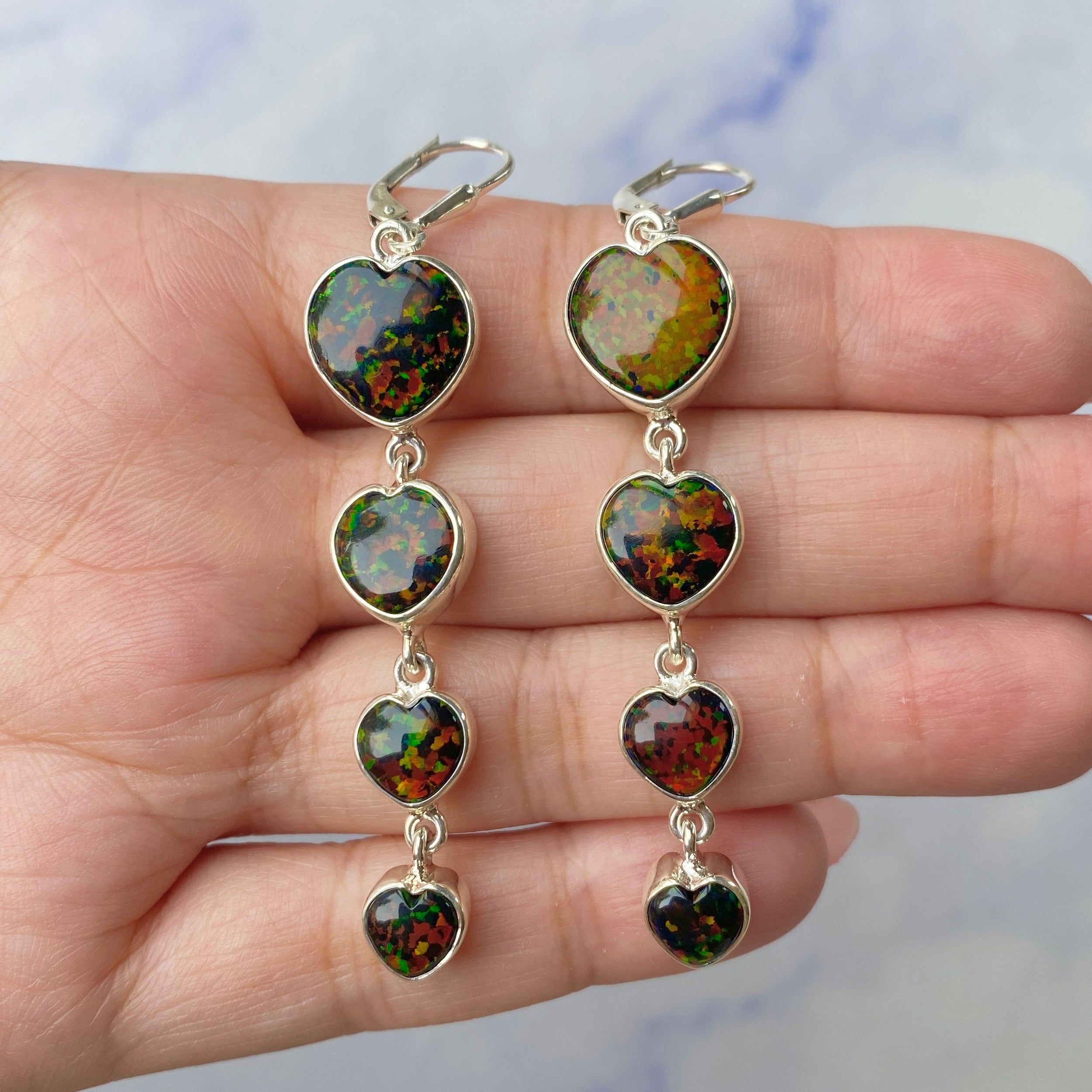 Aura Opal Jewelry Set-(AOP-ST-6.)