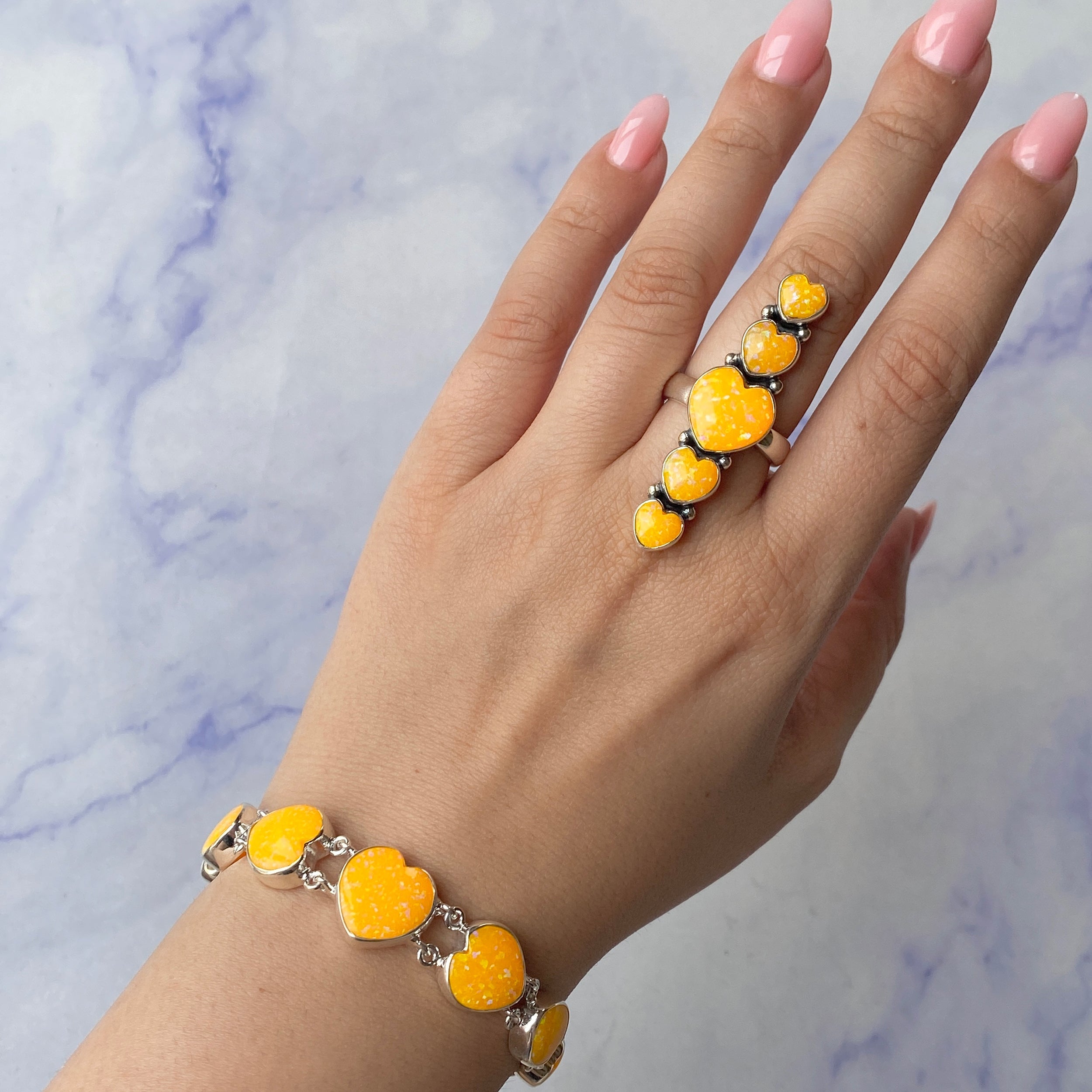 Aura Opal Jewelry Set-(AOP-ST-7.)