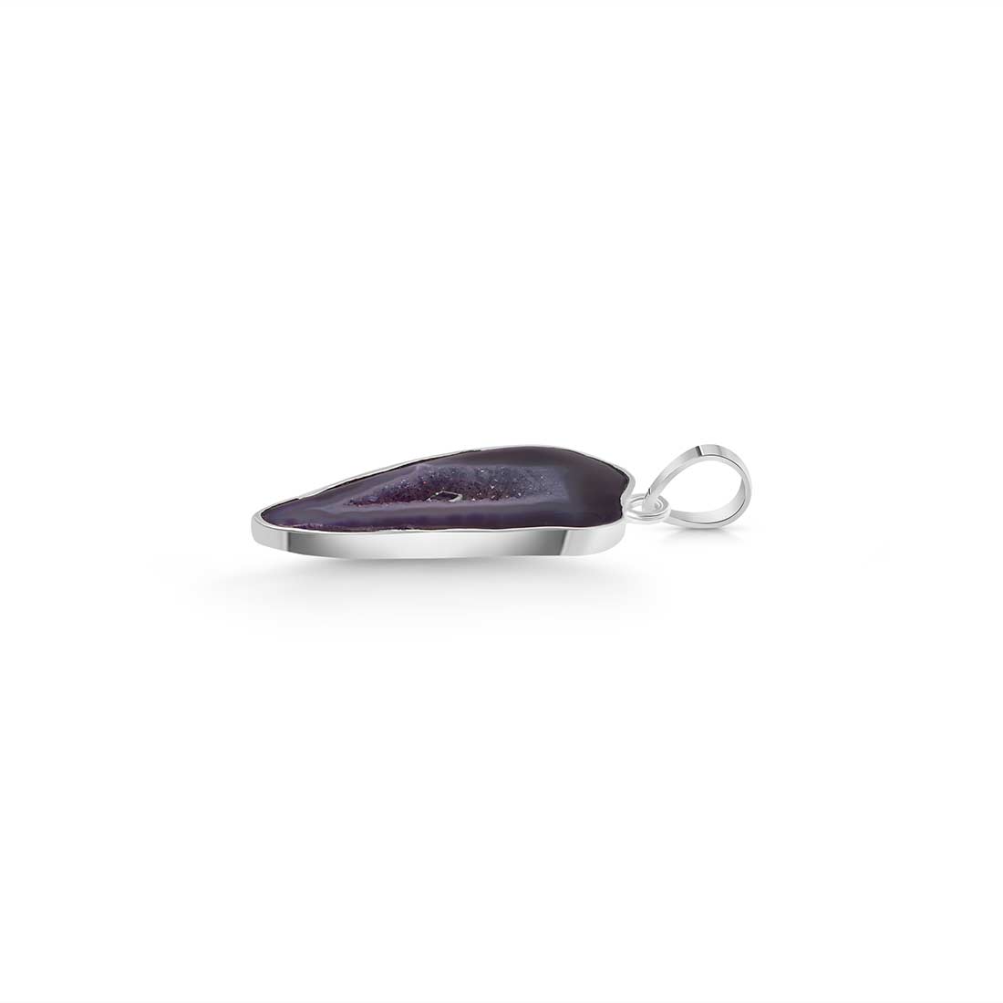 Purple Agate Pendant-(APU-P-21.)