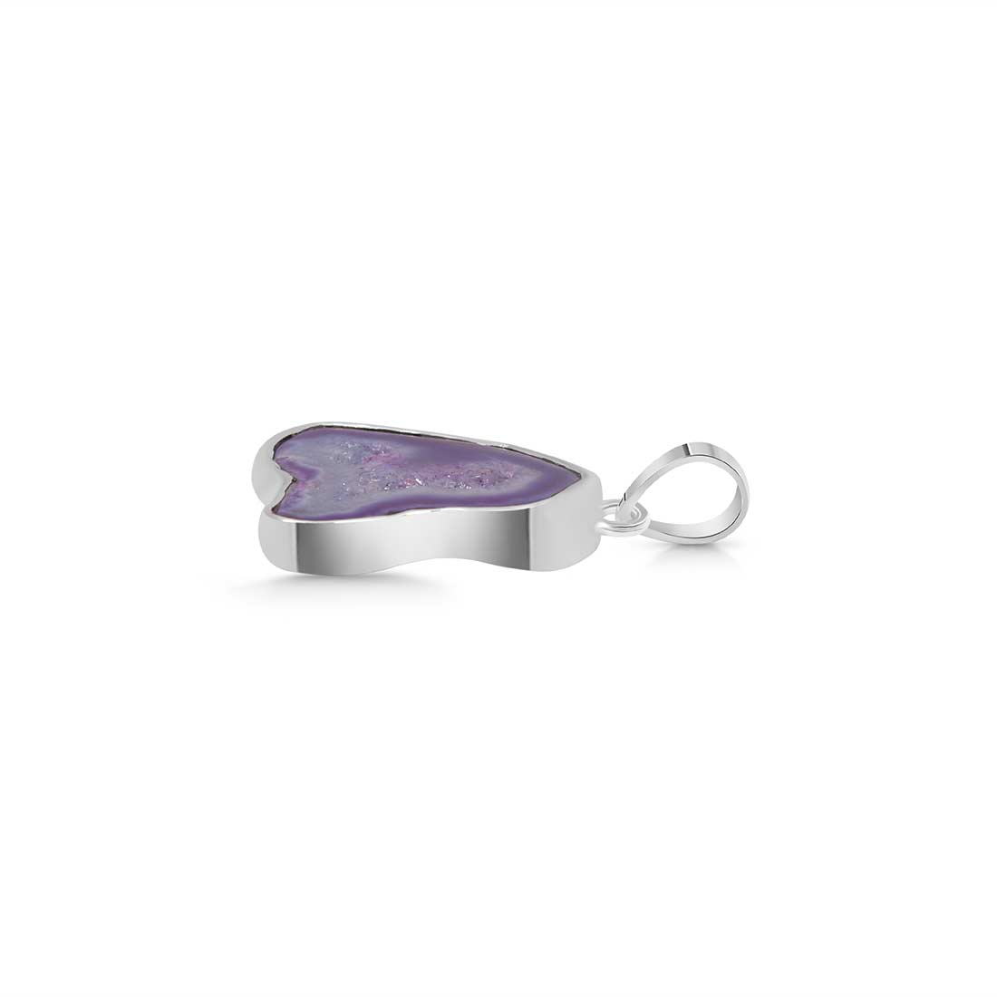 Purple Agate Pendant-(APU-P-41.)