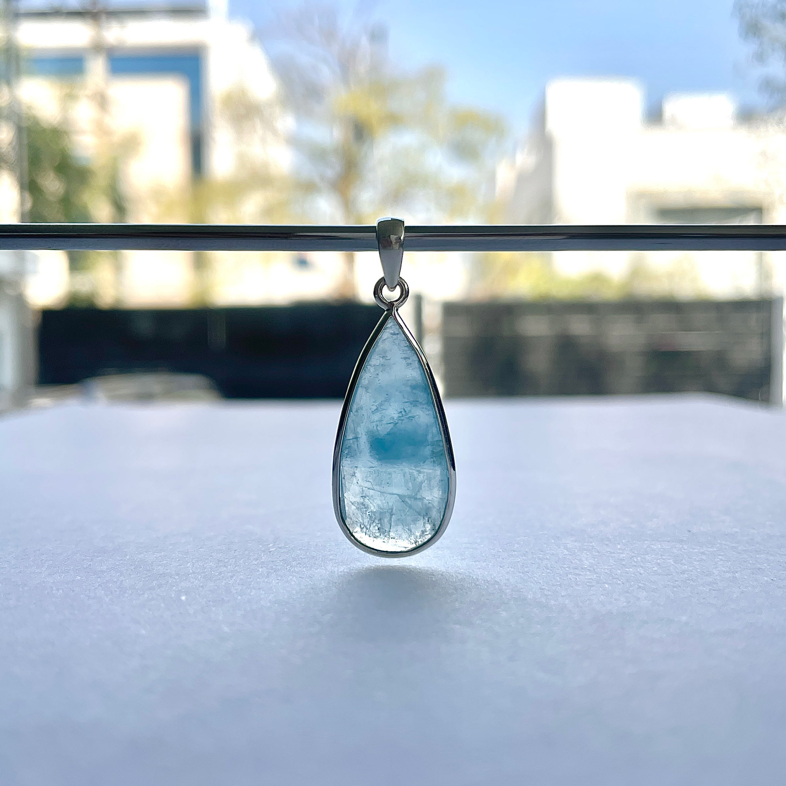 Aquamarine Pendant-(AQM-P-43.)