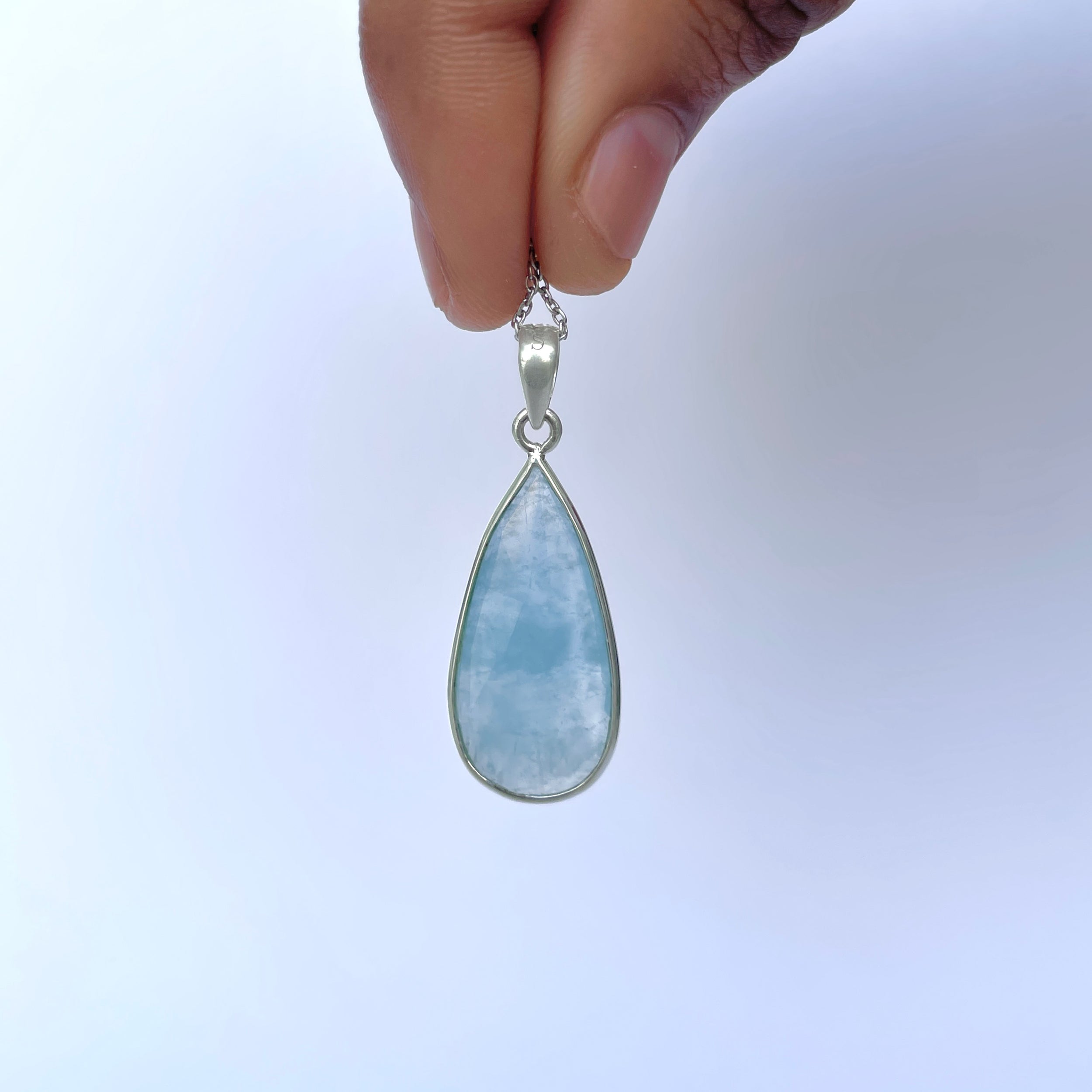 Aquamarine Pendant-(AQM-P-43.)