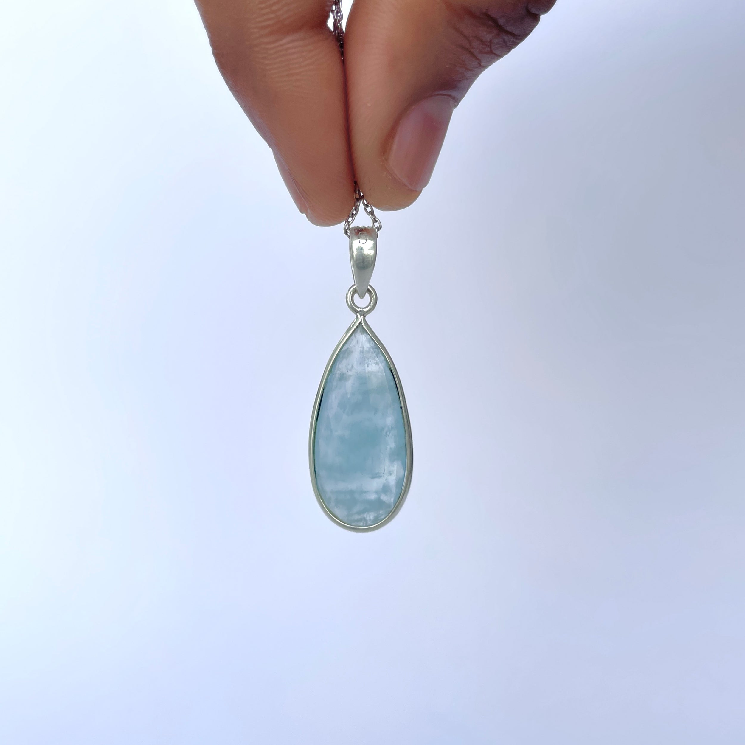 Aquamarine Pendant-(AQM-P-44.)