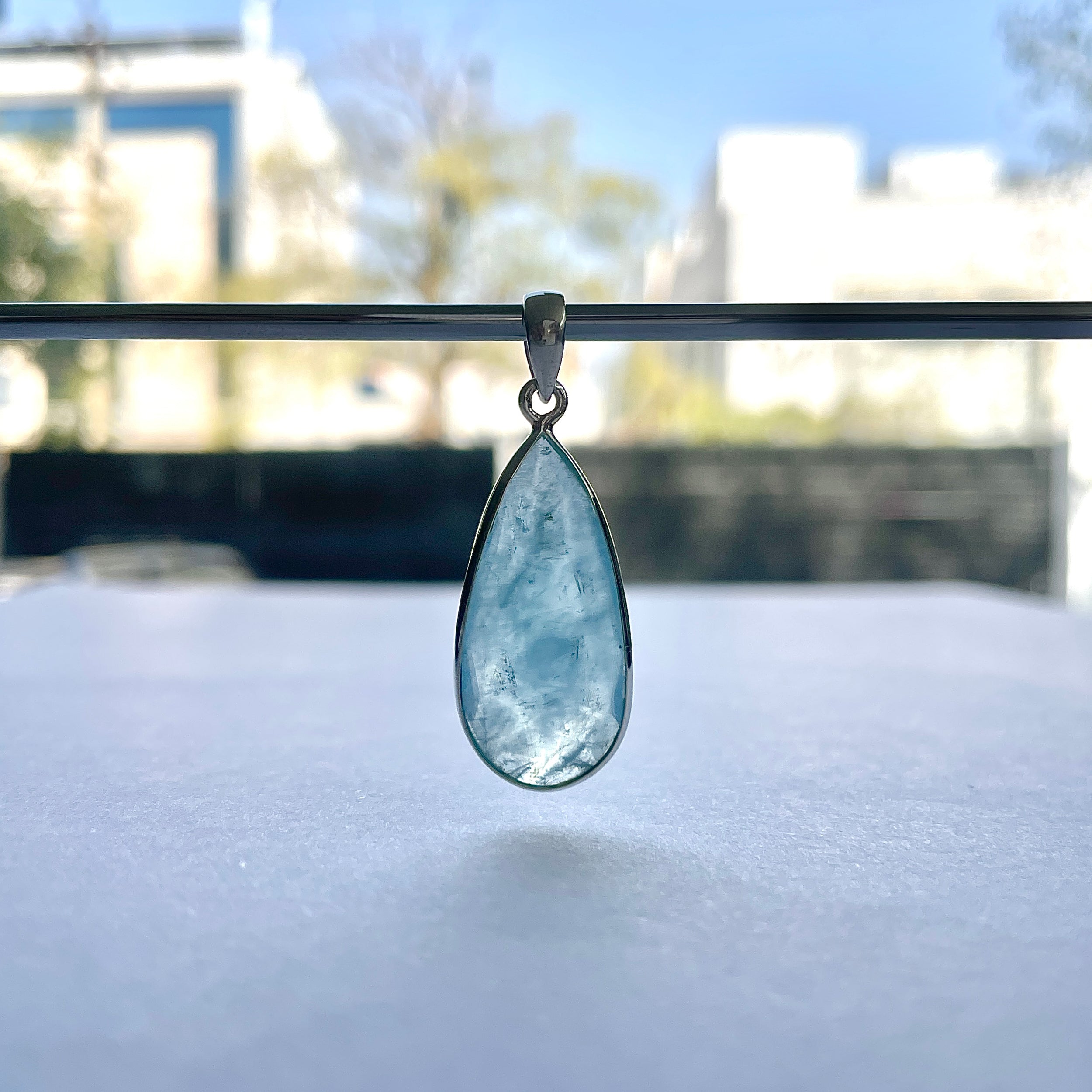Aquamarine Pendant-(AQM-P-45.)