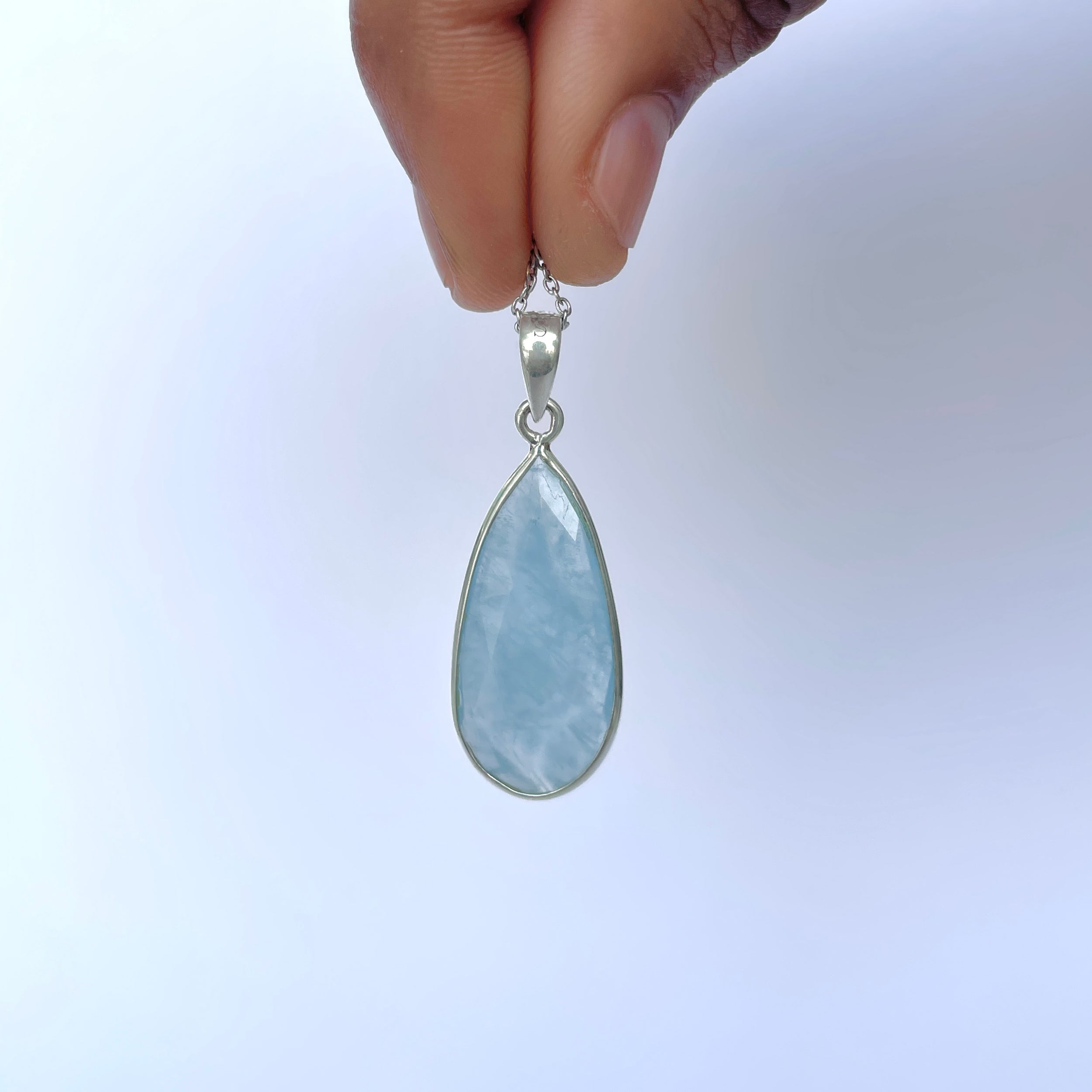 Aquamarine Pendant-(AQM-P-45.)