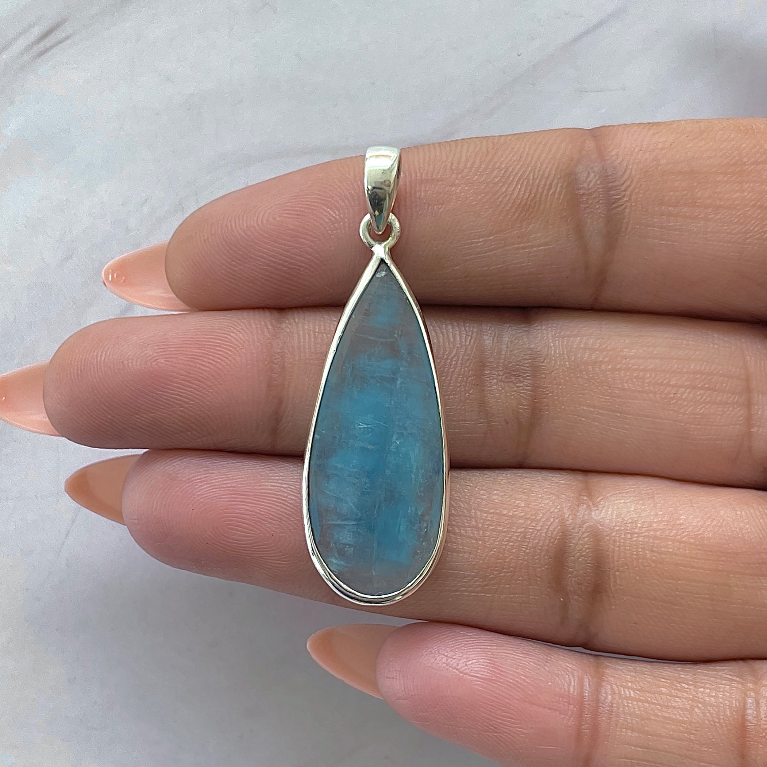 Aquamarine Pendant-(AQM-P-48.)