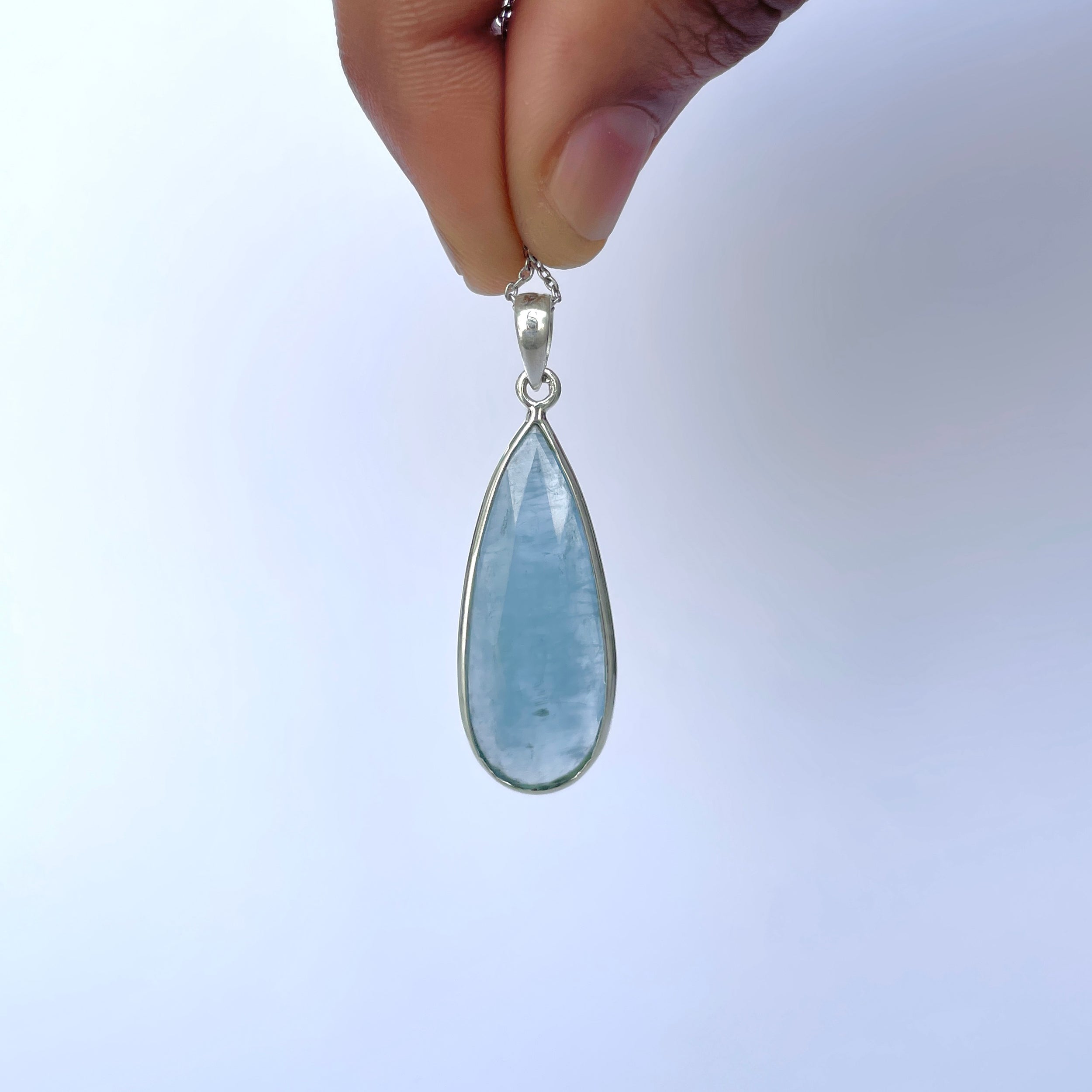 Aquamarine Pendant-(AQM-P-48.)