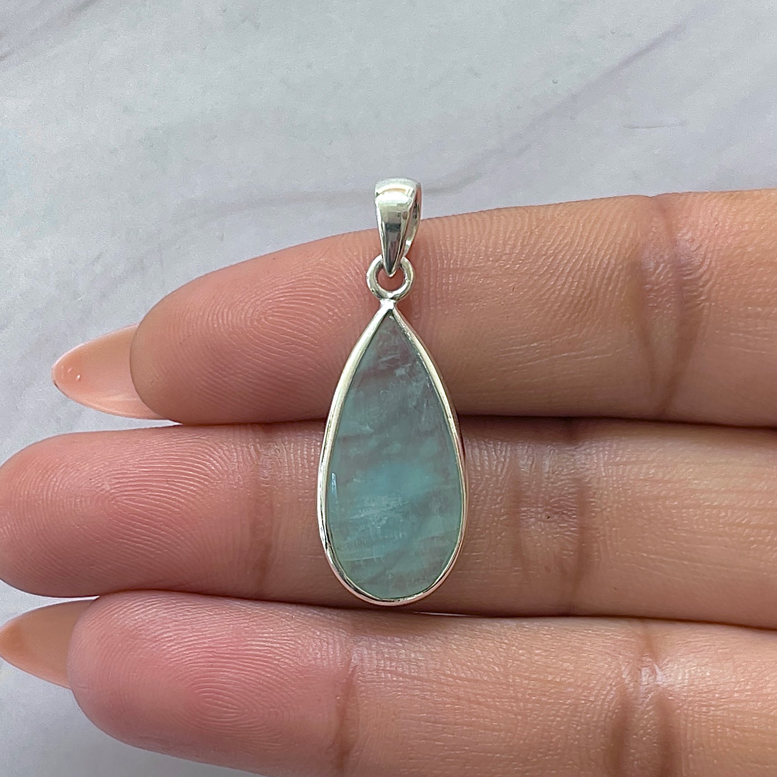 Aquamarine Pendant-(AQM-P-49.)