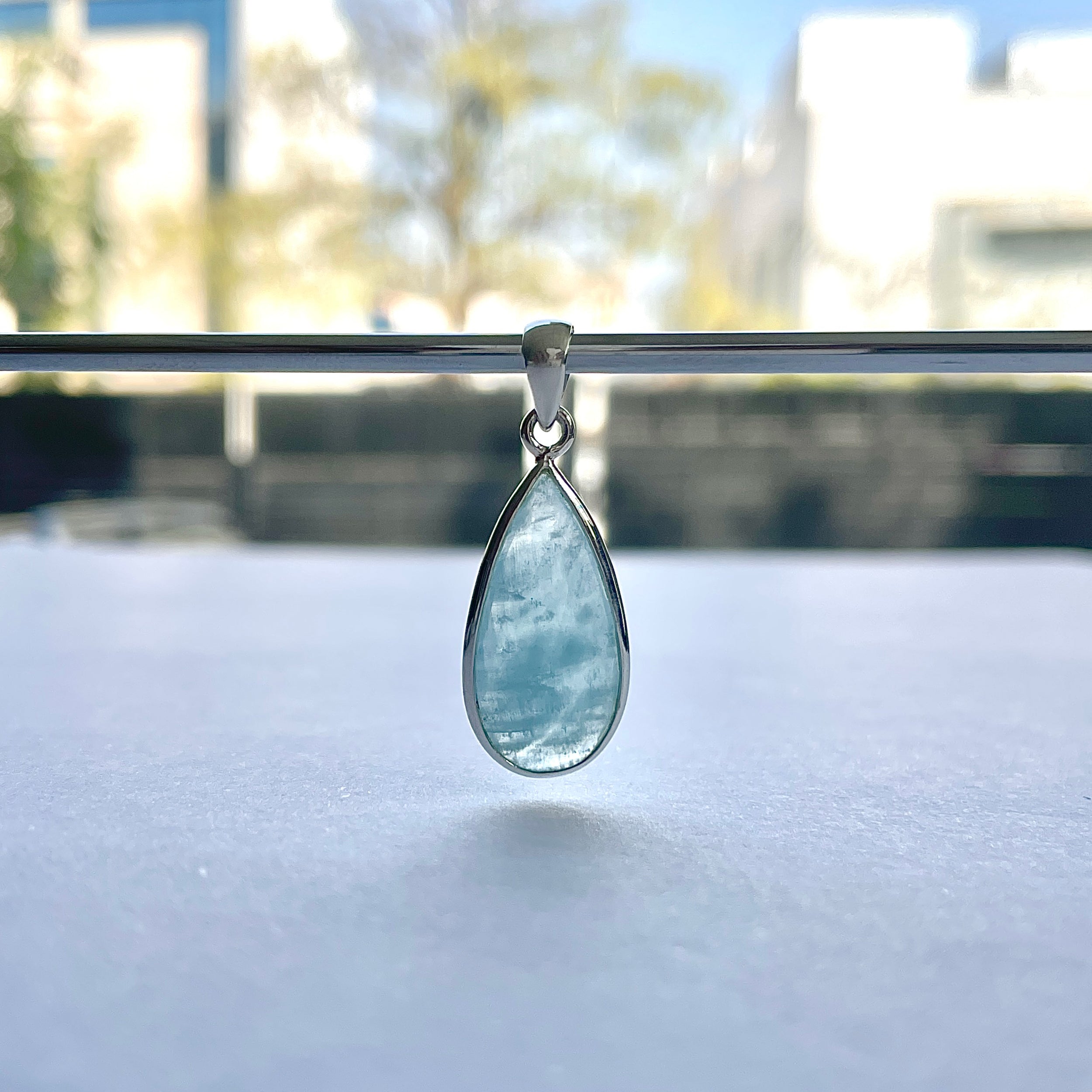 Aquamarine Pendant-(AQM-P-49.)