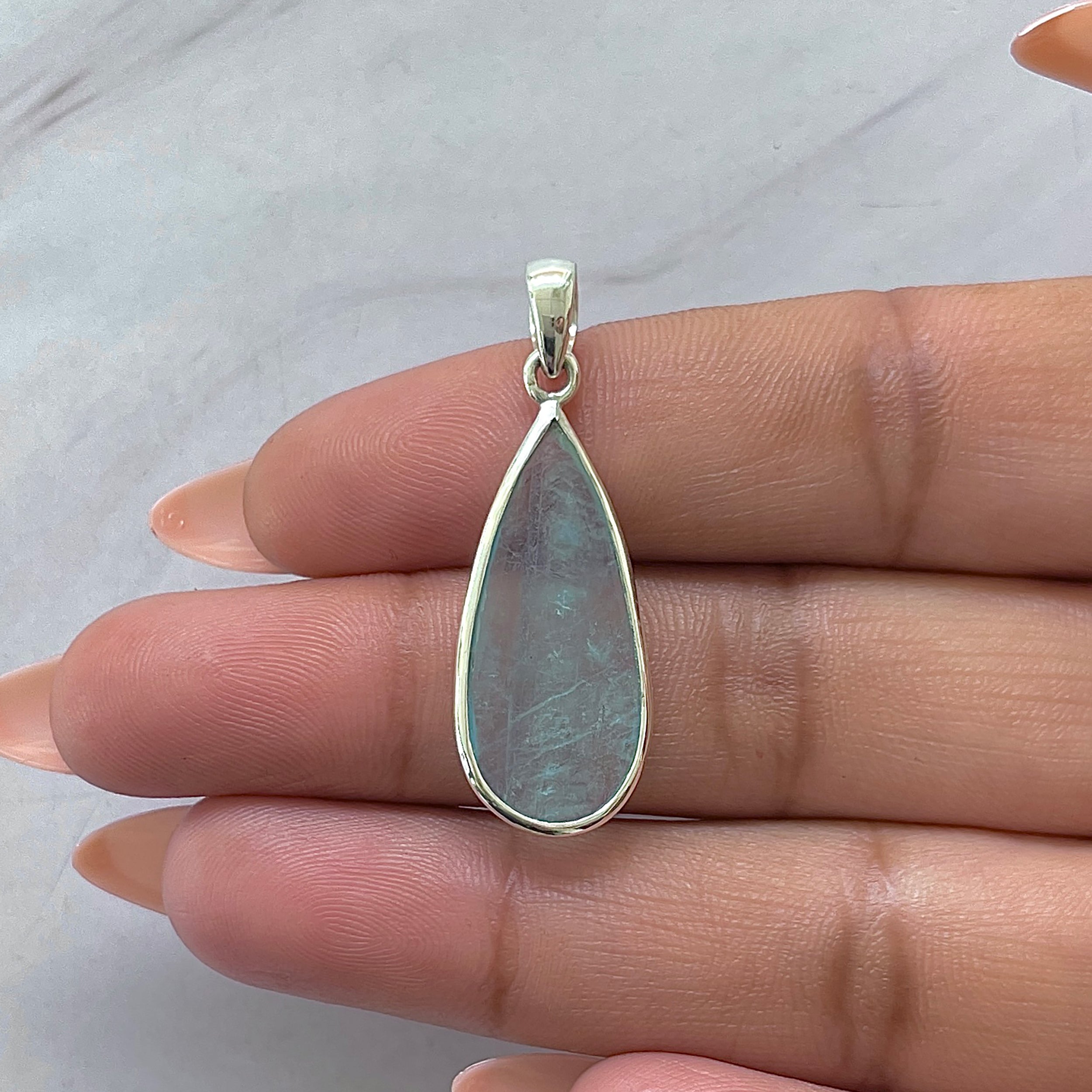 Aquamarine Pendant-(AQM-P-50.)