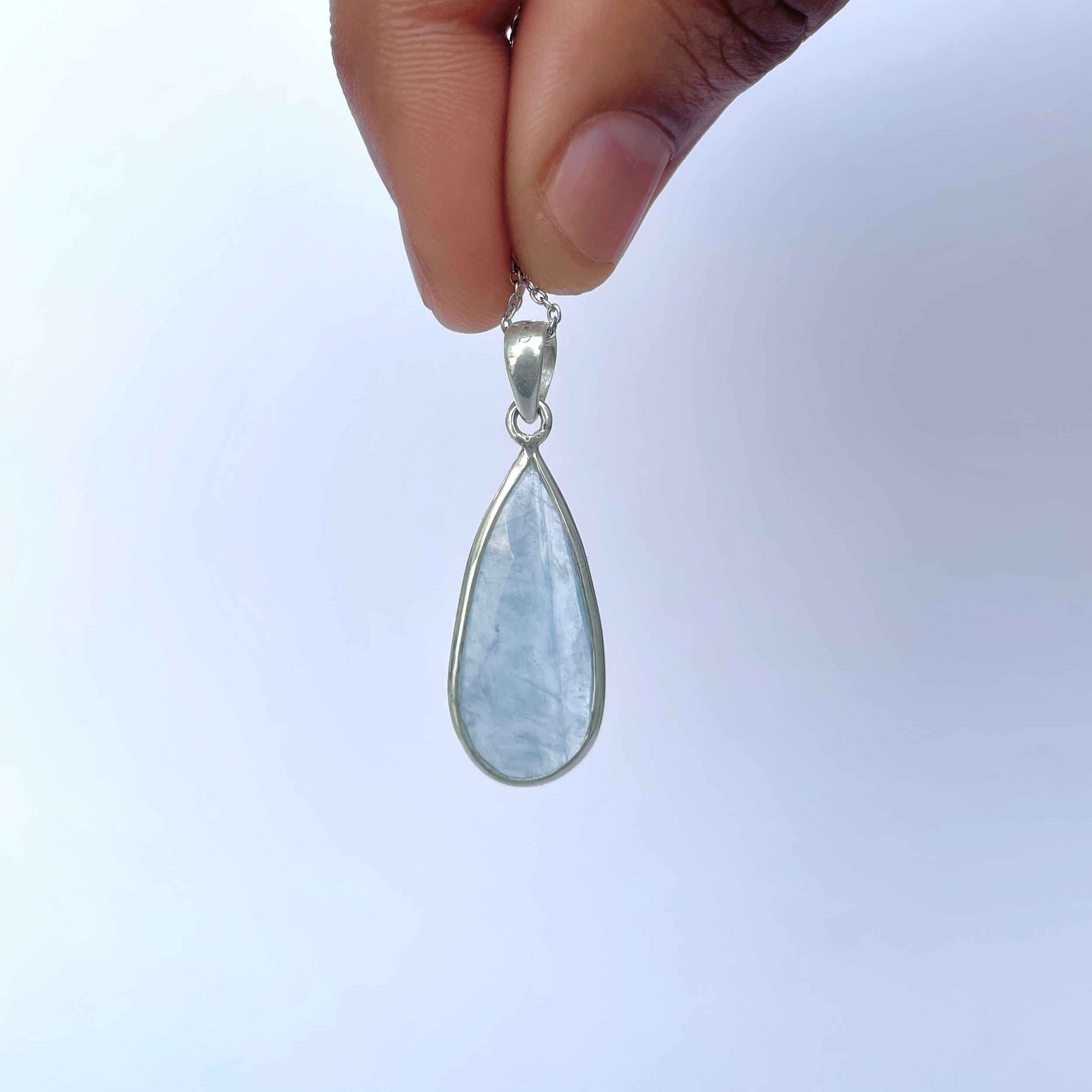 Aquamarine Pendant-(AQM-P-50.)