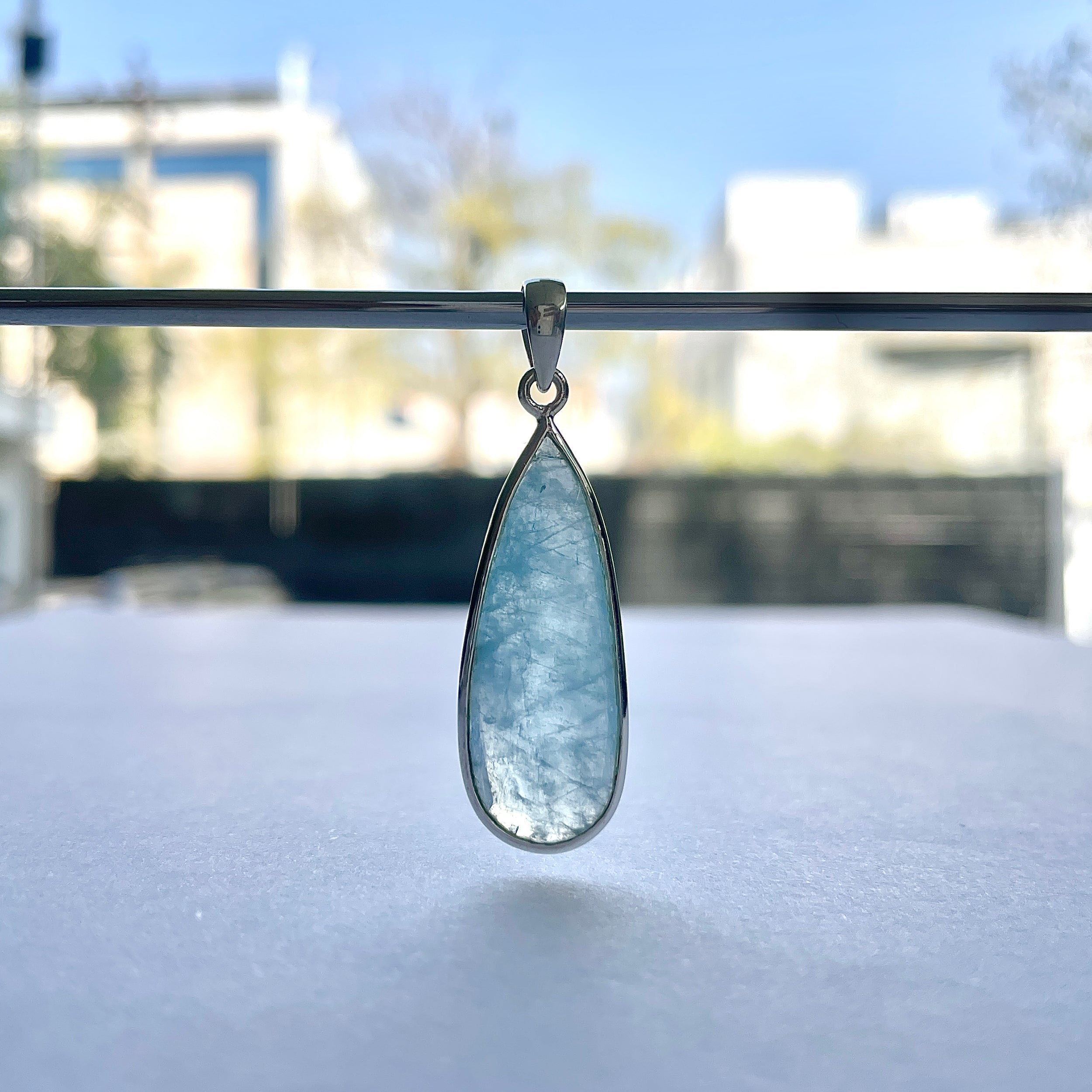 Aquamarine Pendant-(AQM-P-51.)