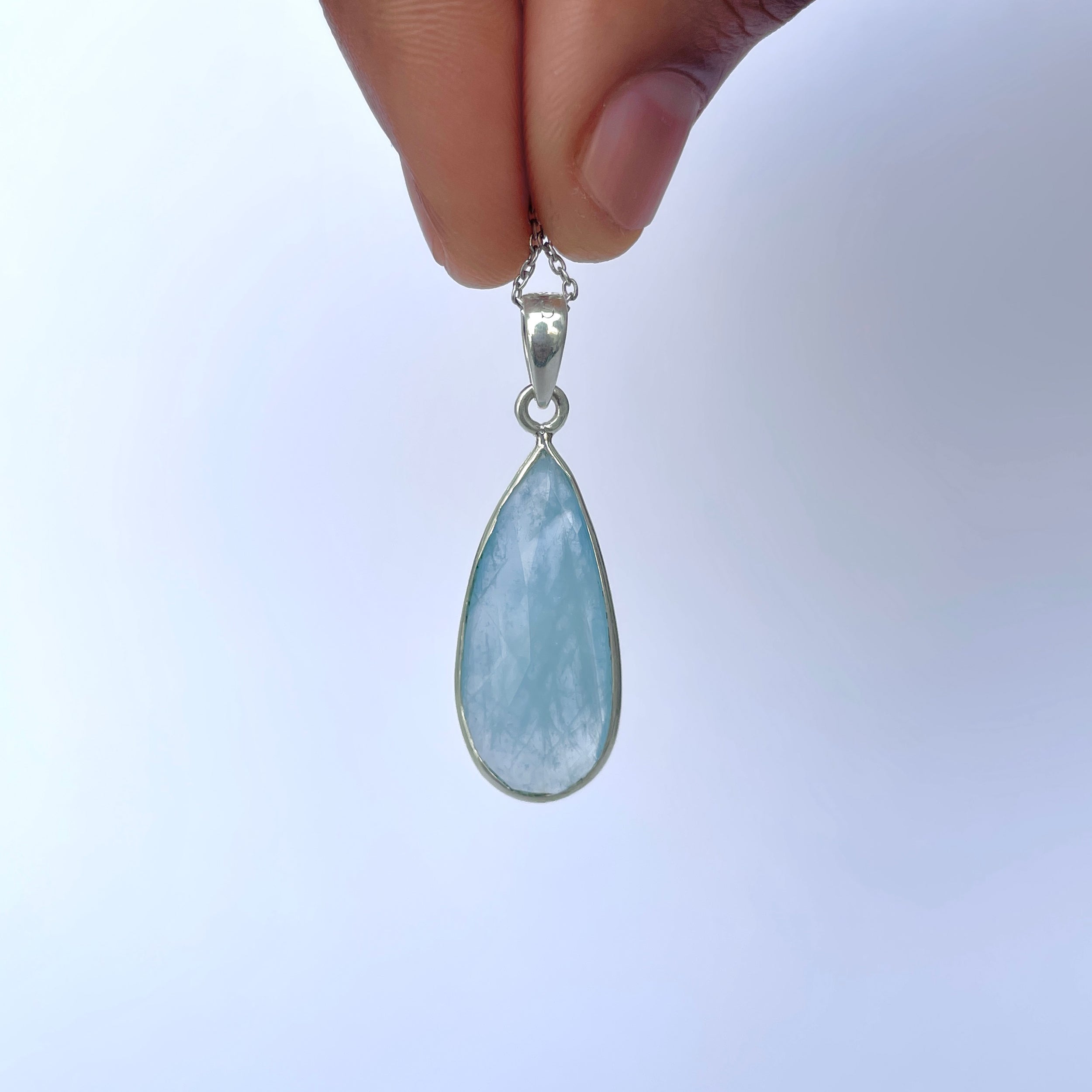 Aquamarine Pendant-(AQM-P-53.)