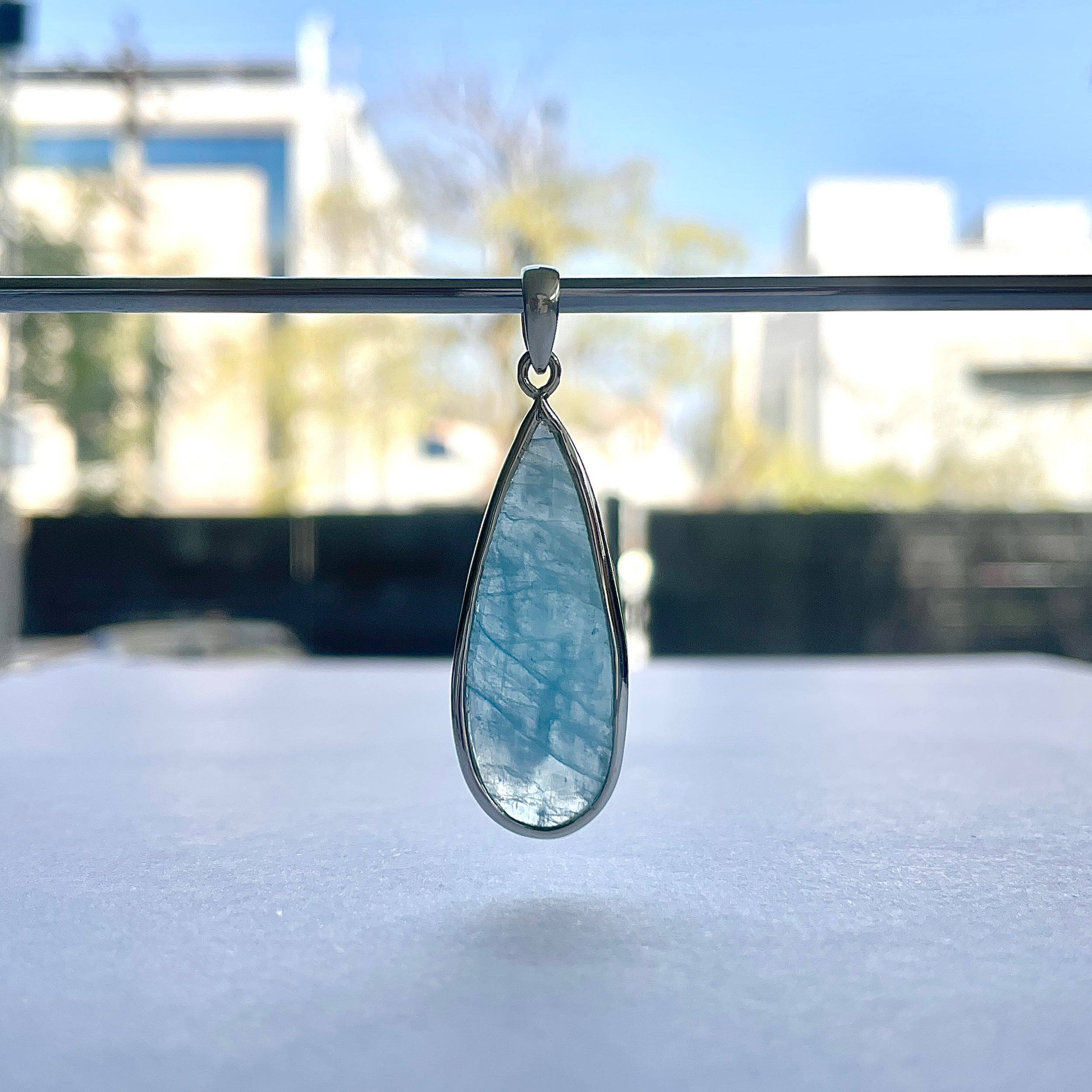 Aquamarine Pendant-(AQM-P-54.)