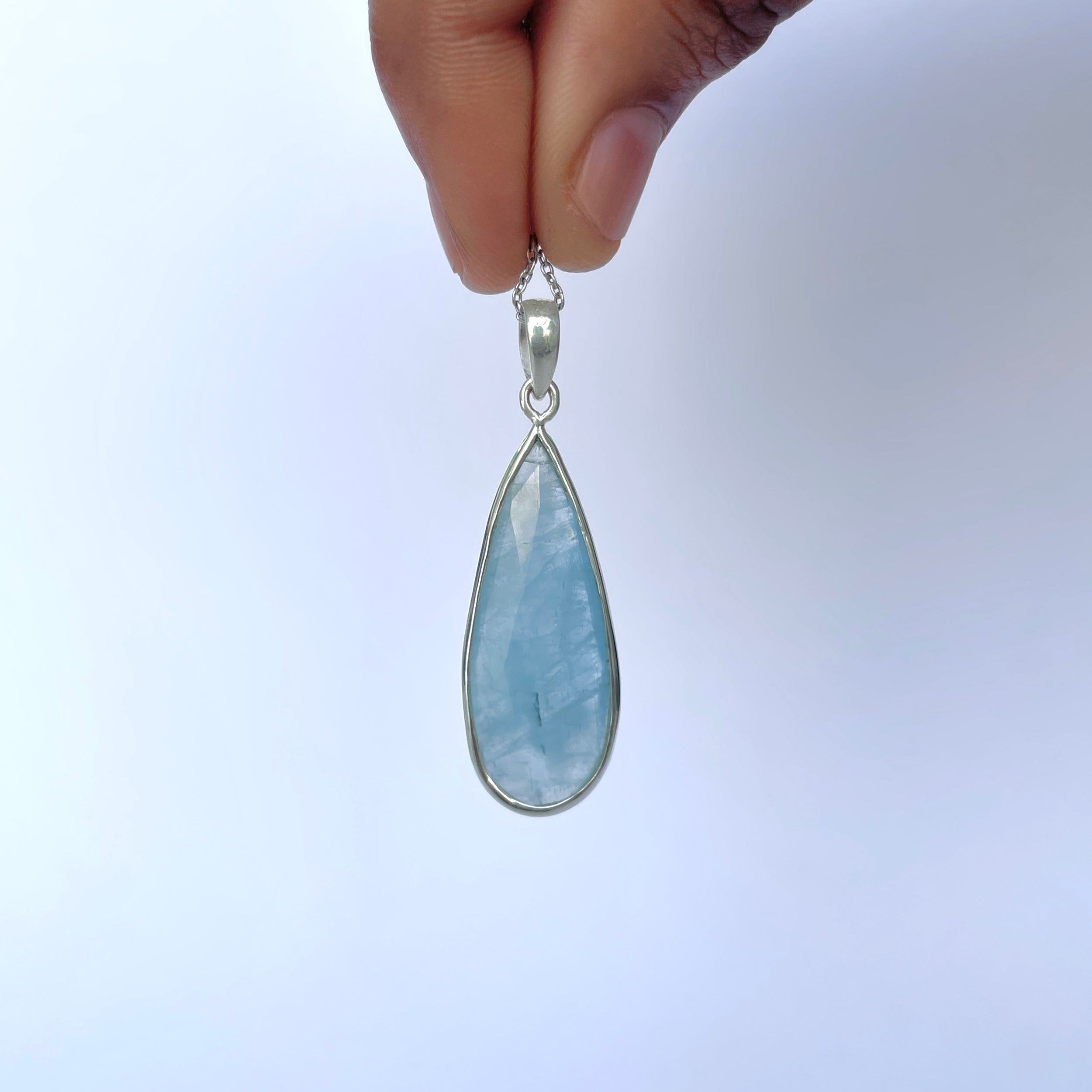 Aquamarine Pendant-(AQM-P-54.)