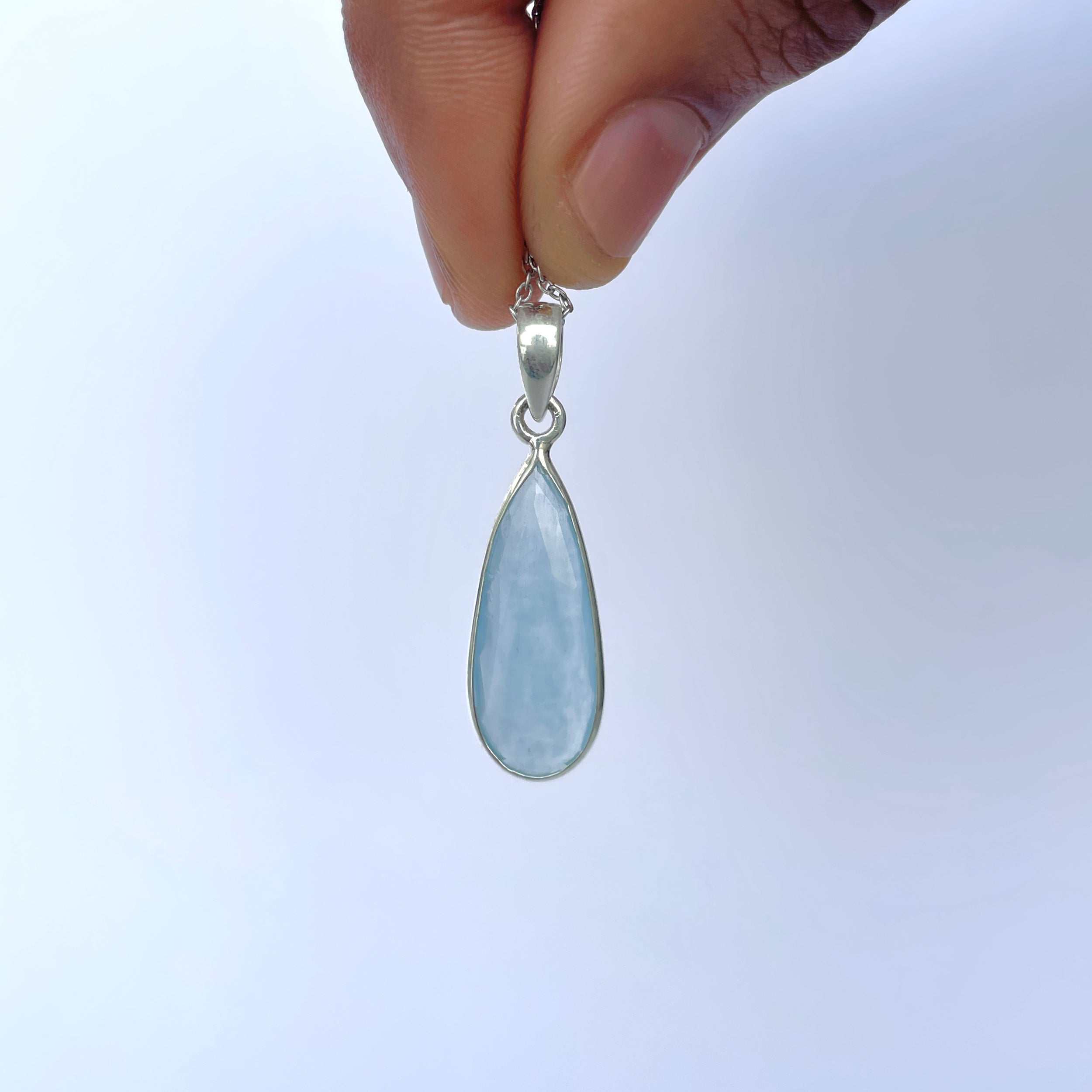 Aquamarine Pendant-(AQM-P-58.)