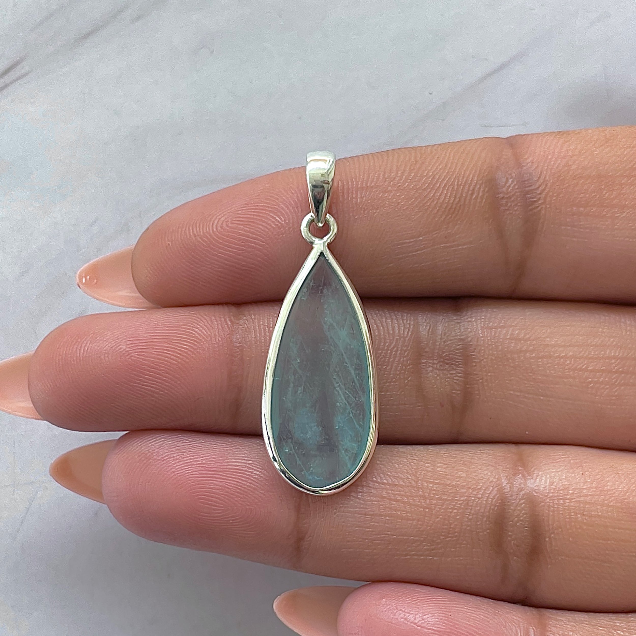 Aquamarine Pendant-(AQM-P-61.)