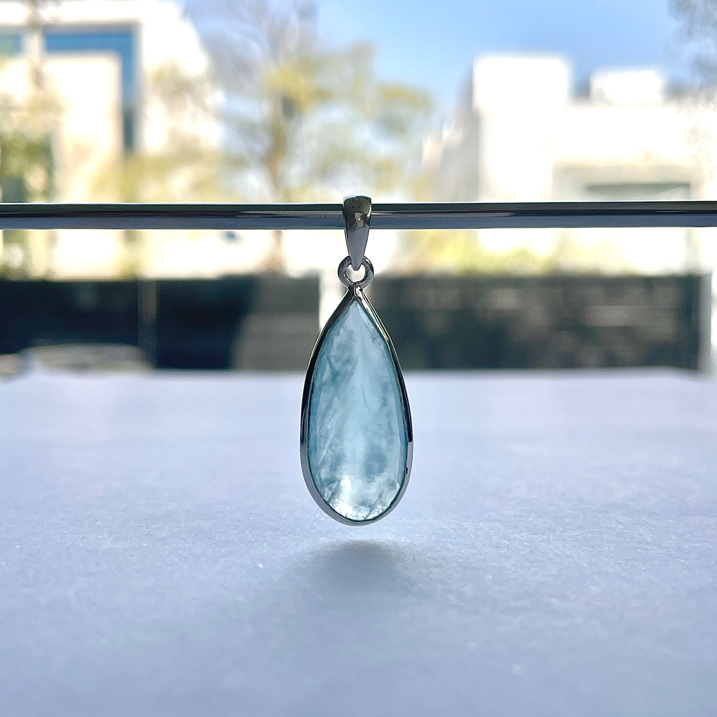Aquamarine Pendant-(AQM-P-61.)