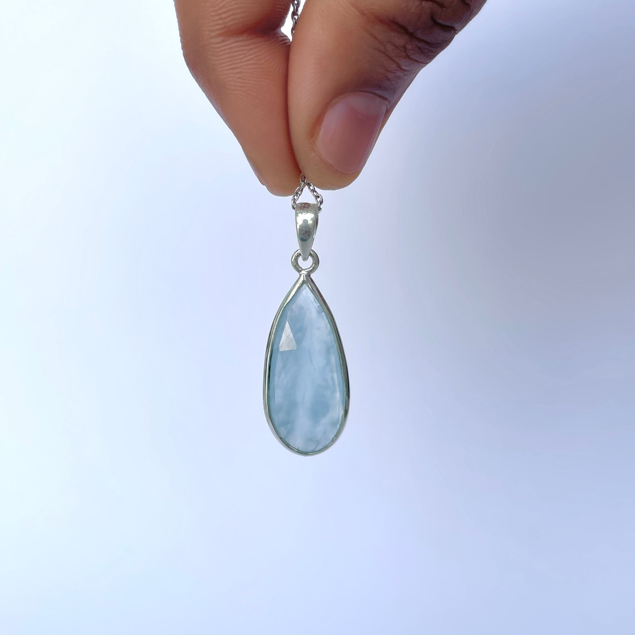 Aquamarine Pendant-(AQM-P-61.)