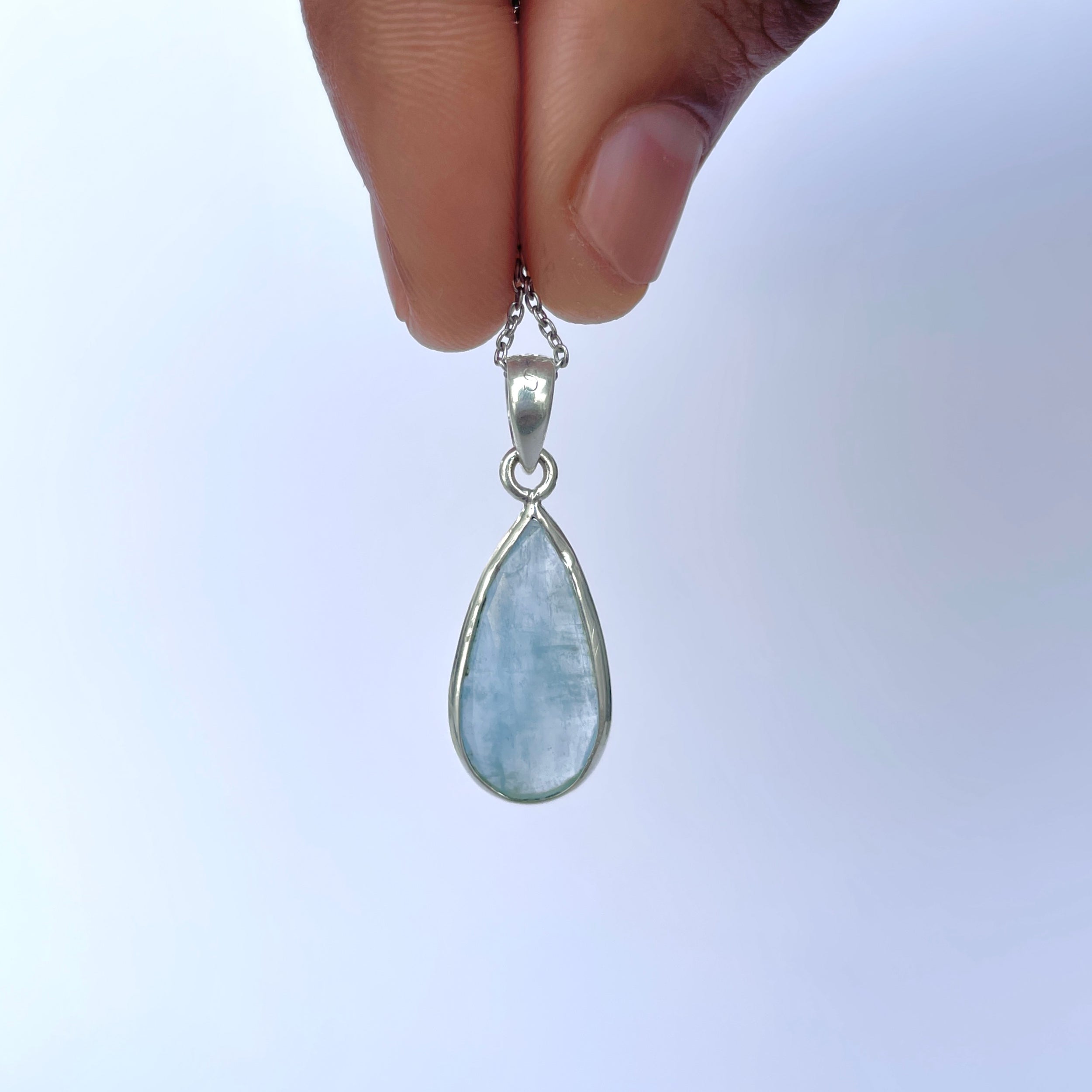 Aquamarine Pendant-(AQM-P-62.)