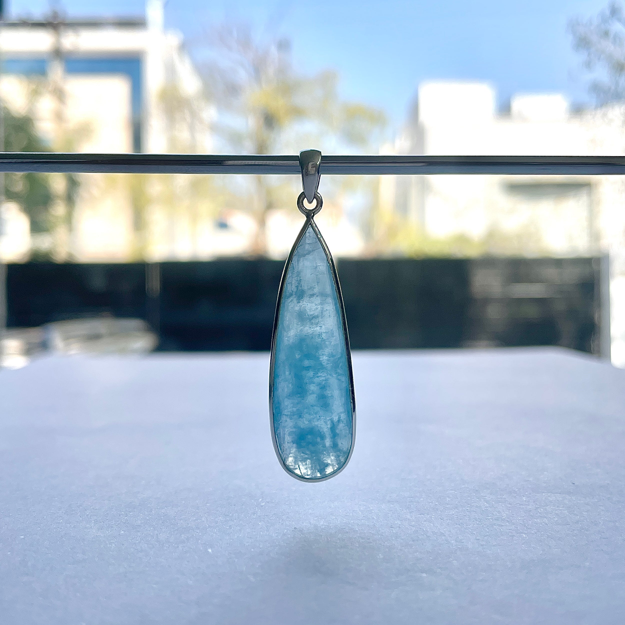 Aquamarine Pendant-(AQM-P-63.)