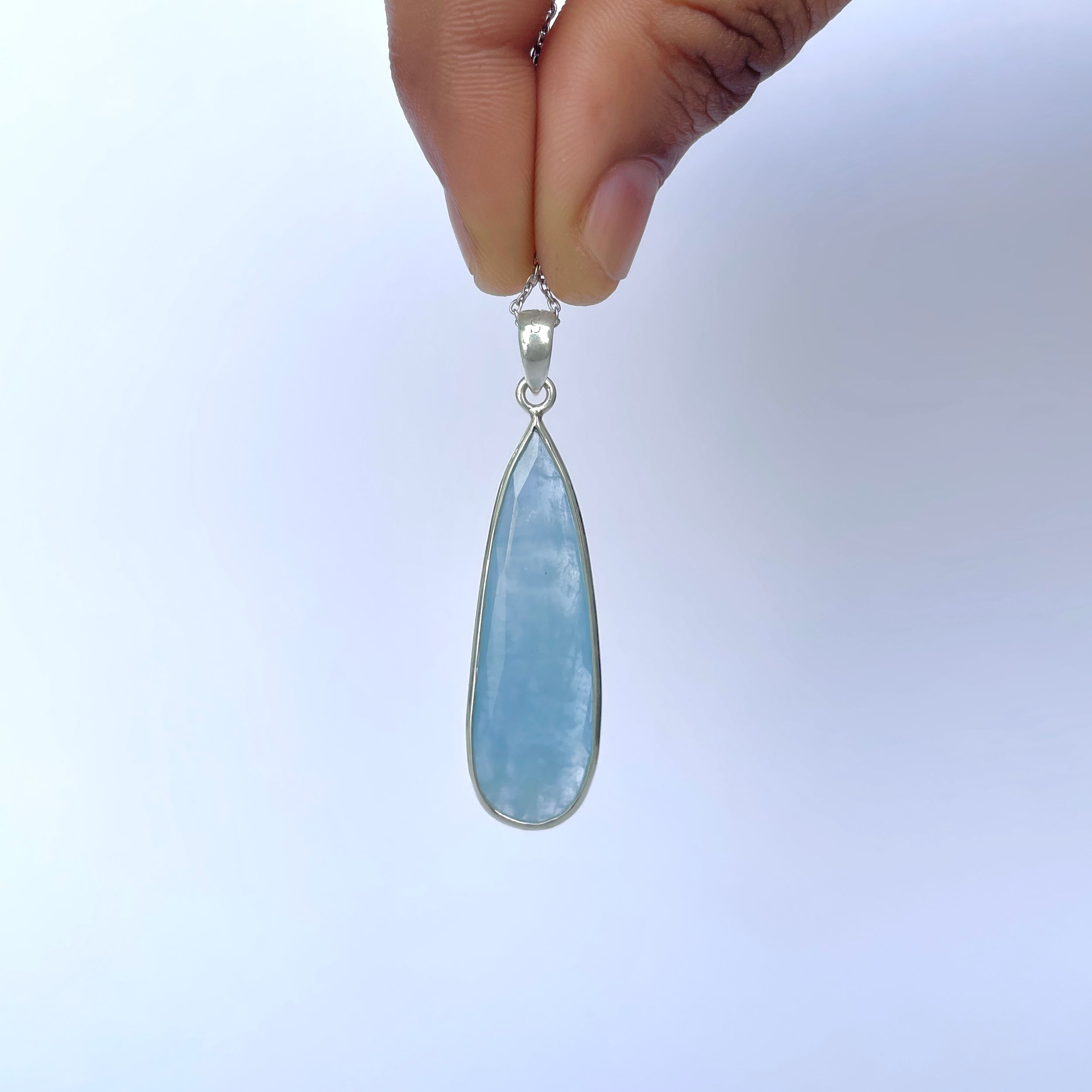 Aquamarine Pendant-(AQM-P-63.)