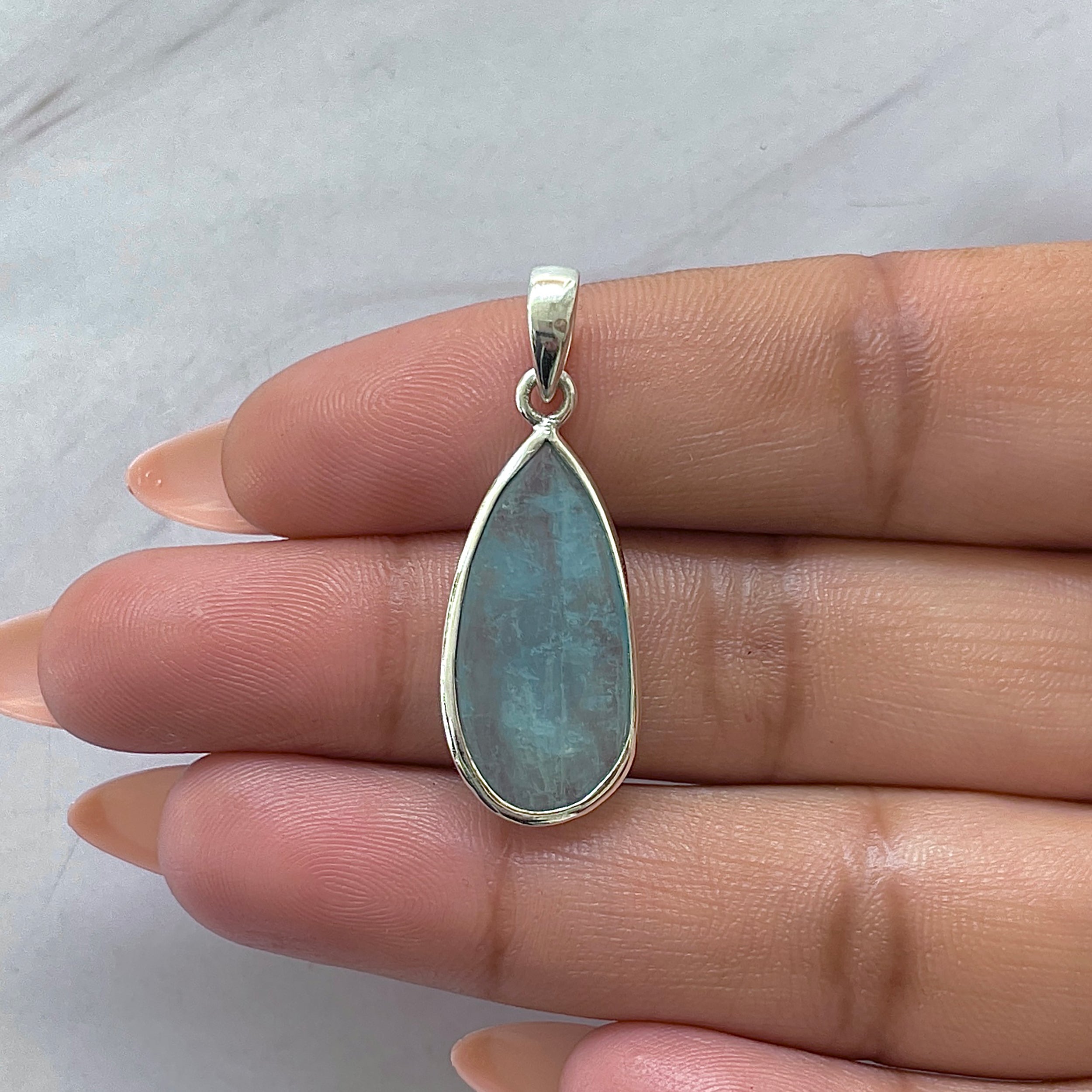Aquamarine Pendant-(AQM-P-64.)