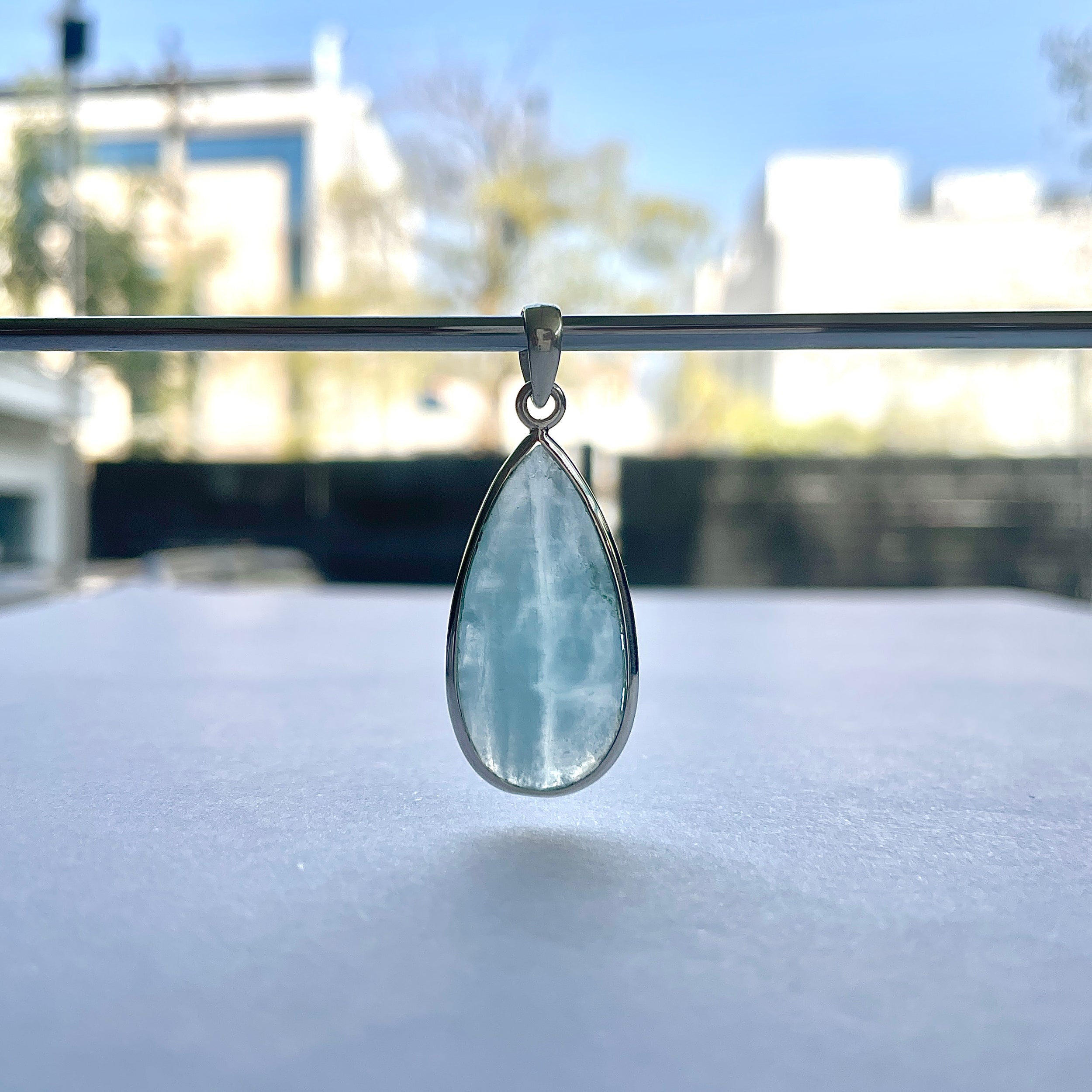 Aquamarine Pendant-(AQM-P-67.)