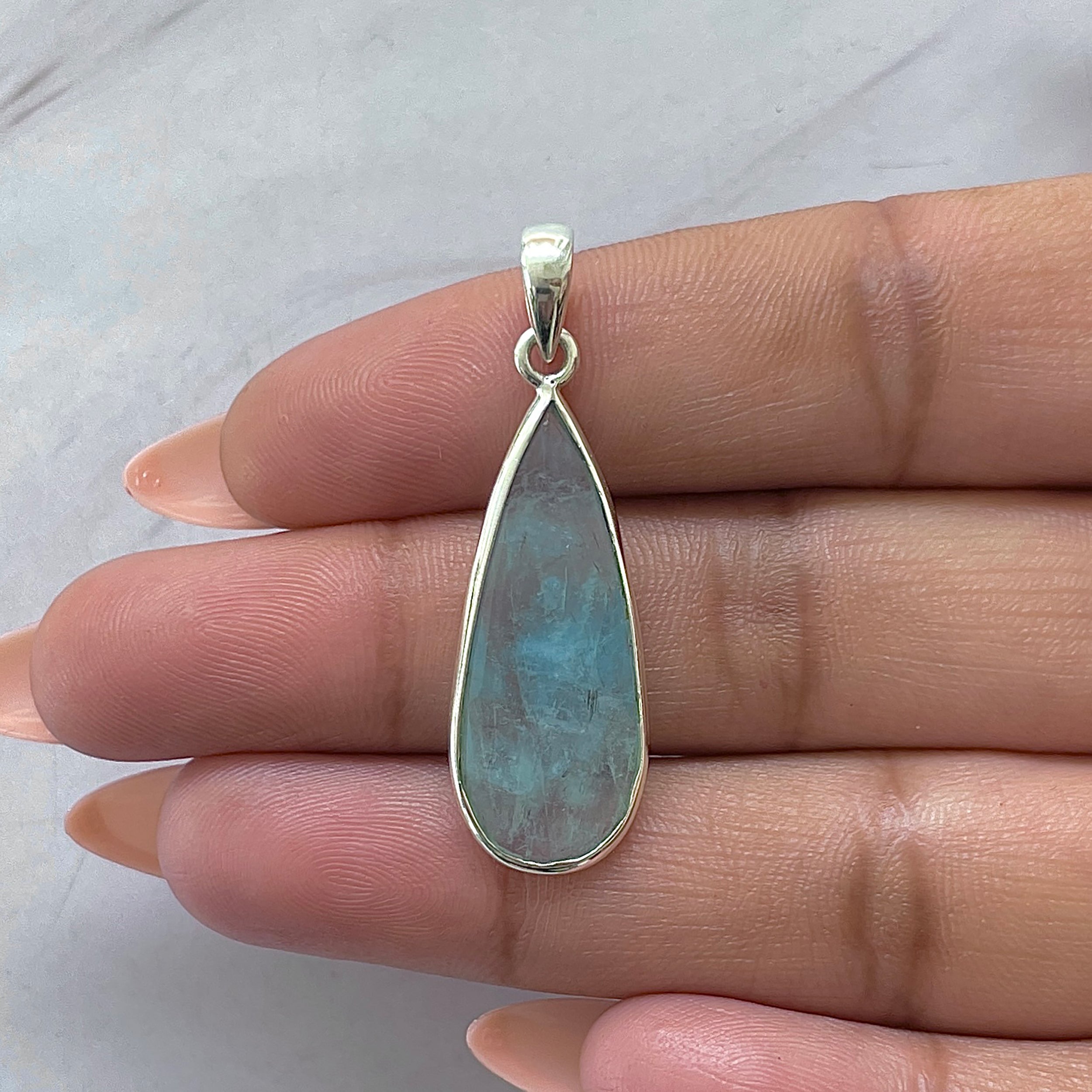 Aquamarine Pendant-(AQM-P-68.)