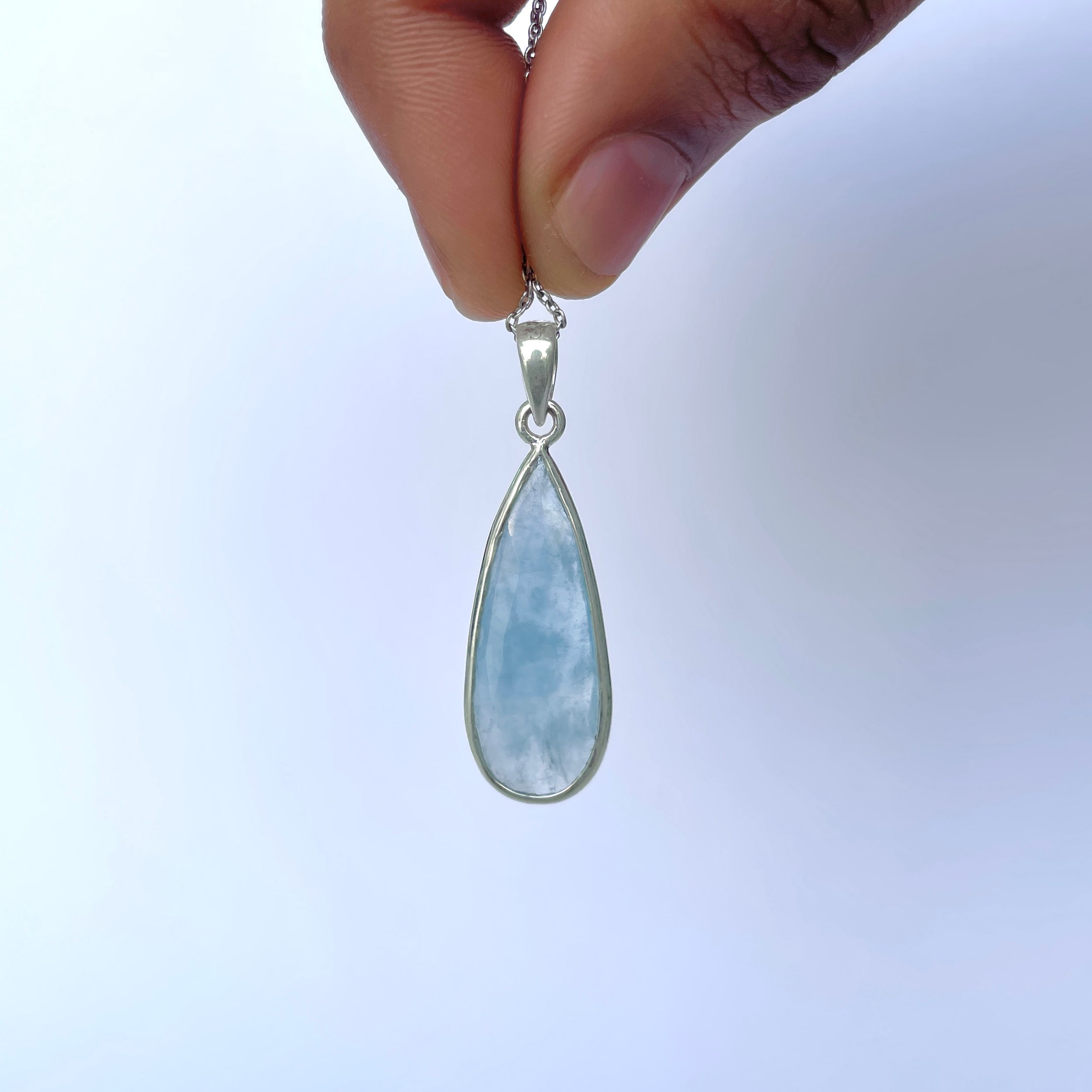 Aquamarine Pendant-(AQM-P-68.)