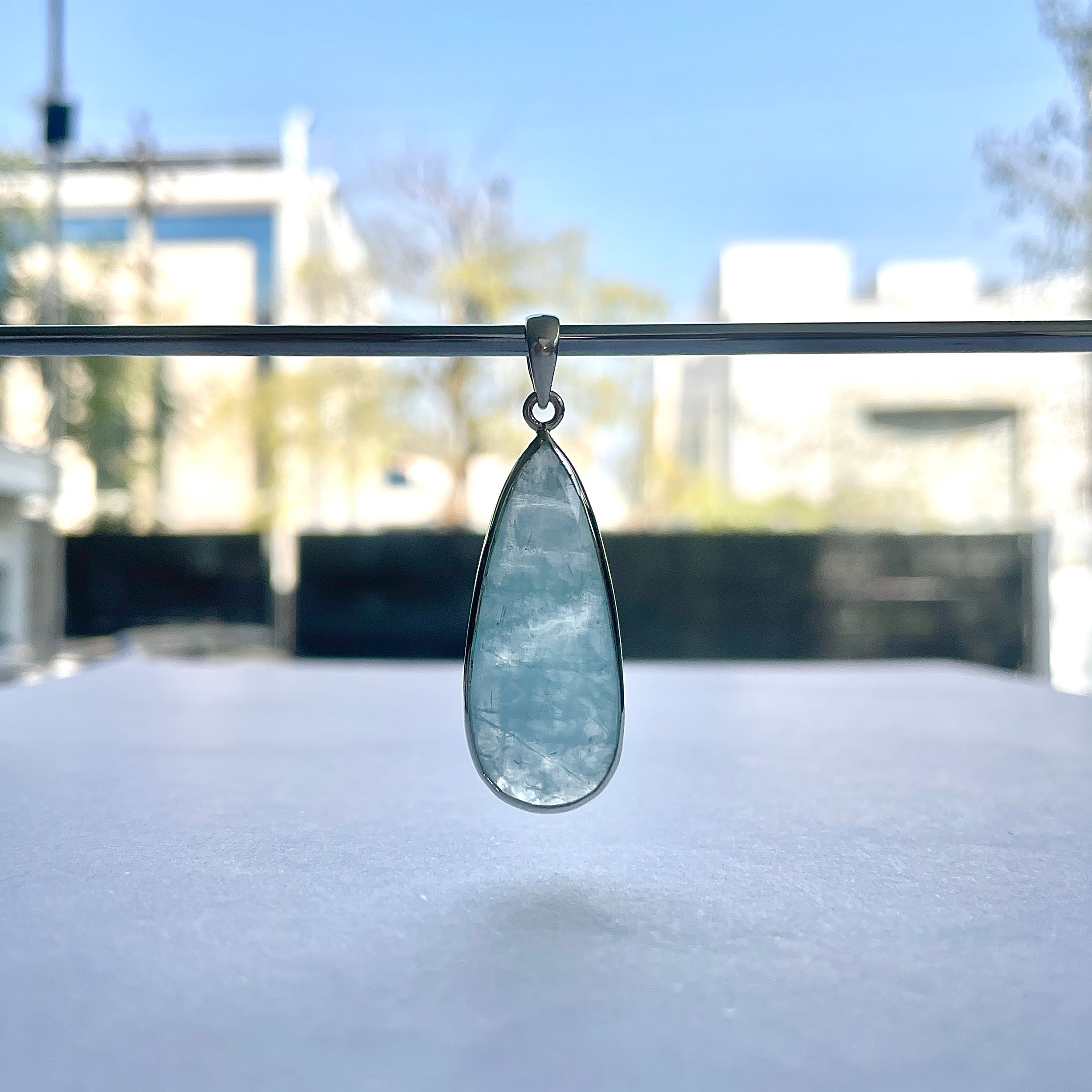 Aquamarine Pendant-(AQM-P-70.)