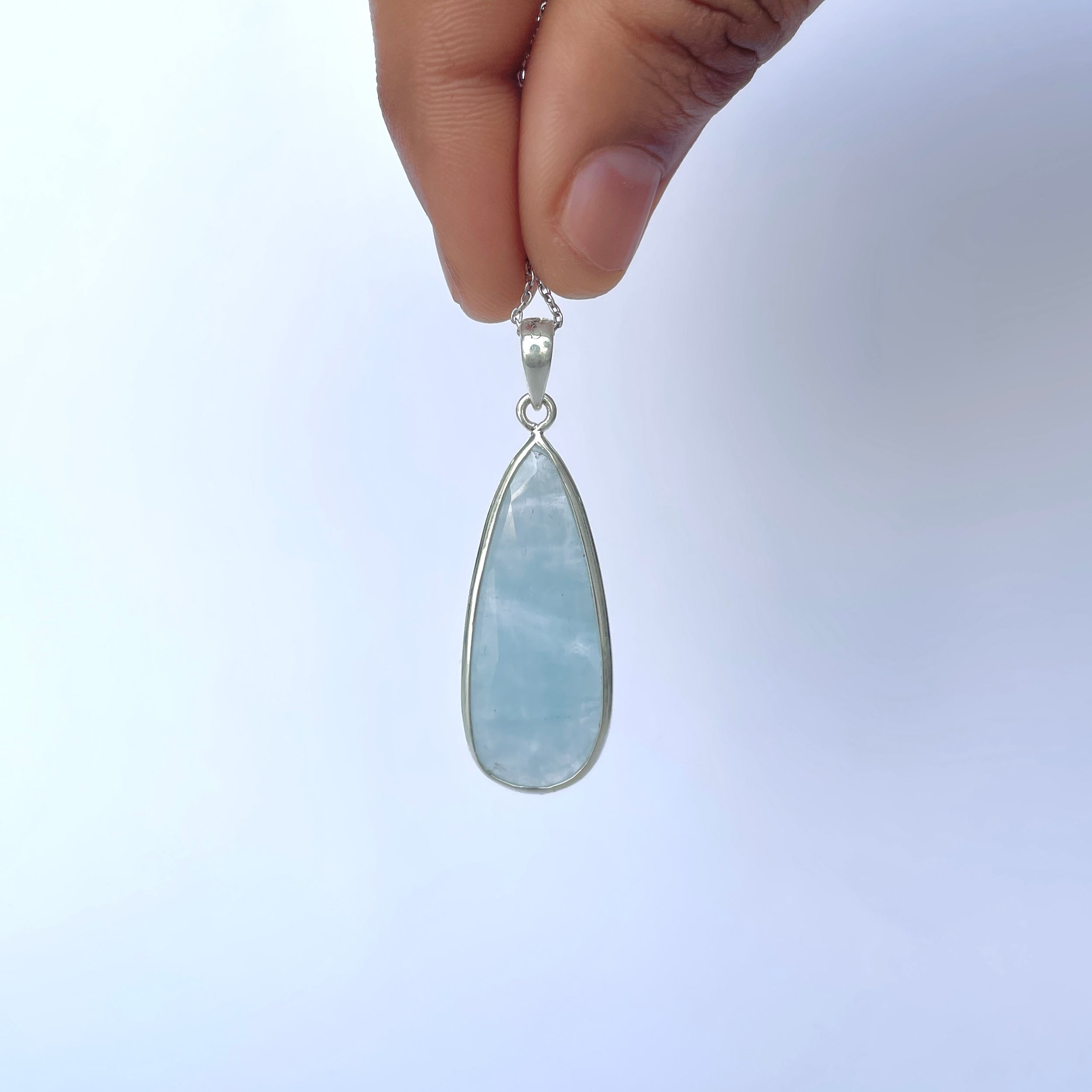 Aquamarine Pendant-(AQM-P-70.)