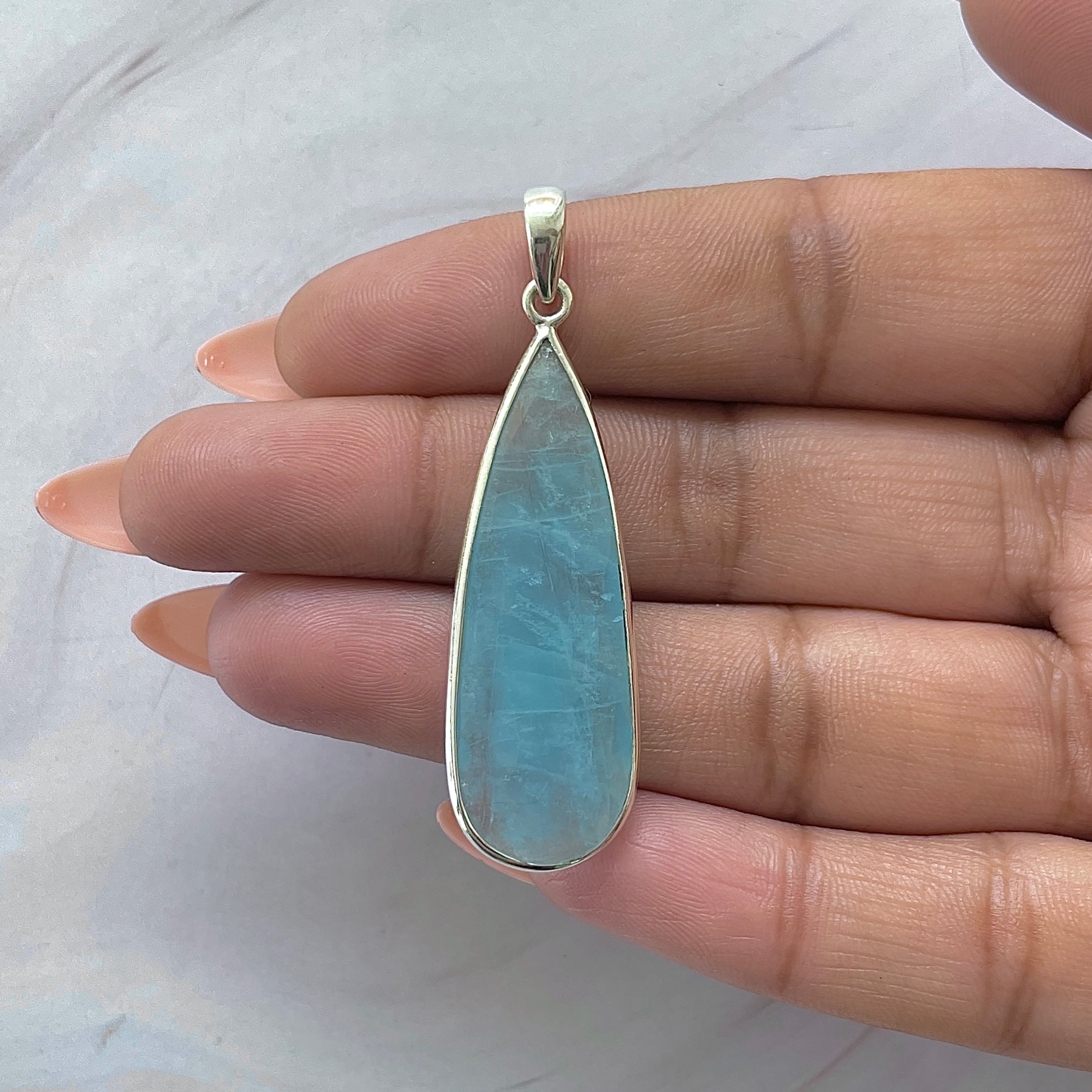 Aquamarine Pendant-(AQM-P-71.)