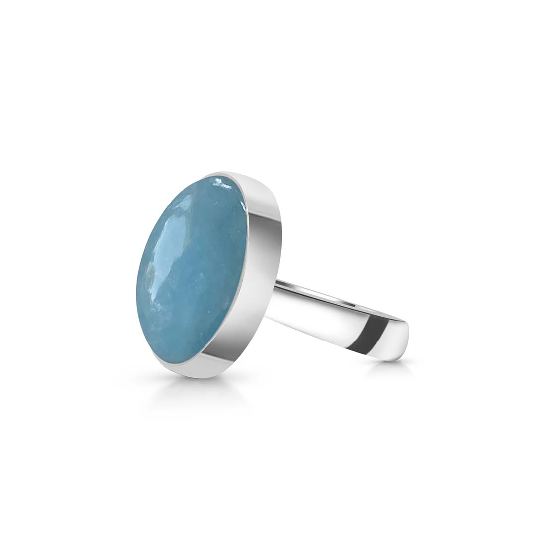 Aquamarine Adjustable Ring-(AQM-R-32.)
