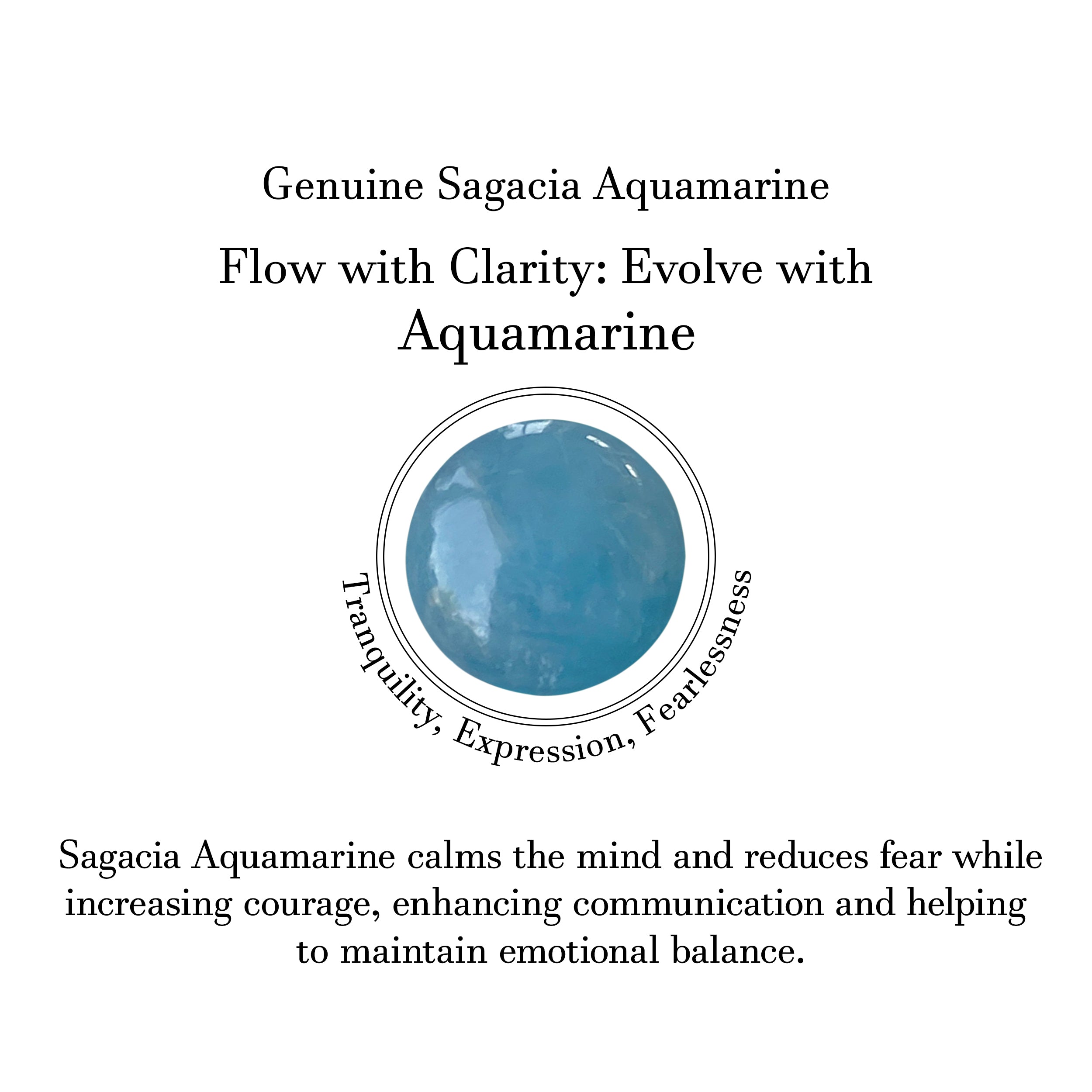 Aquamarine Pendant-(AQM-P-35.)