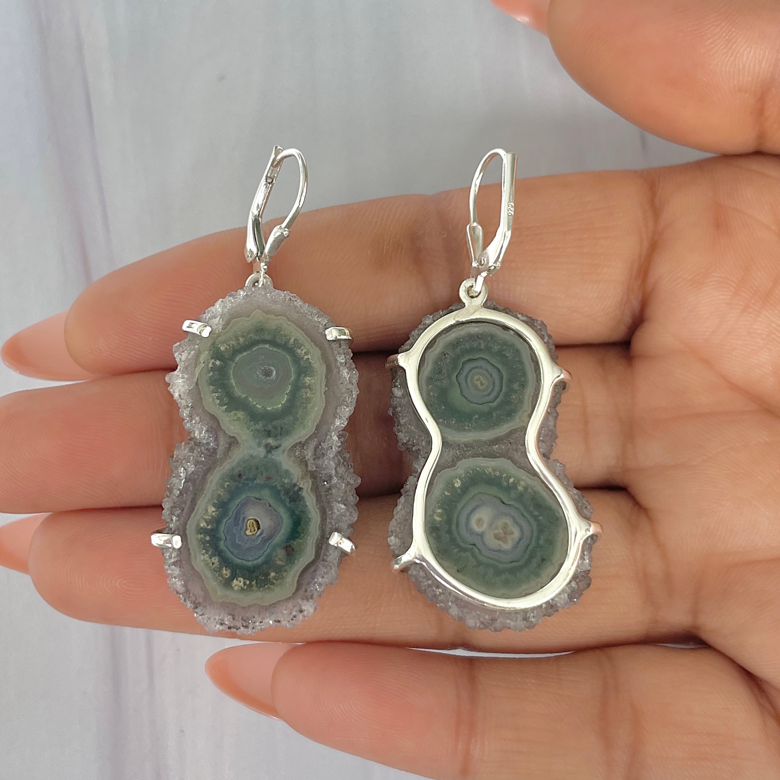 Amethyst Stalactite Earring-(ASL-E-10.)