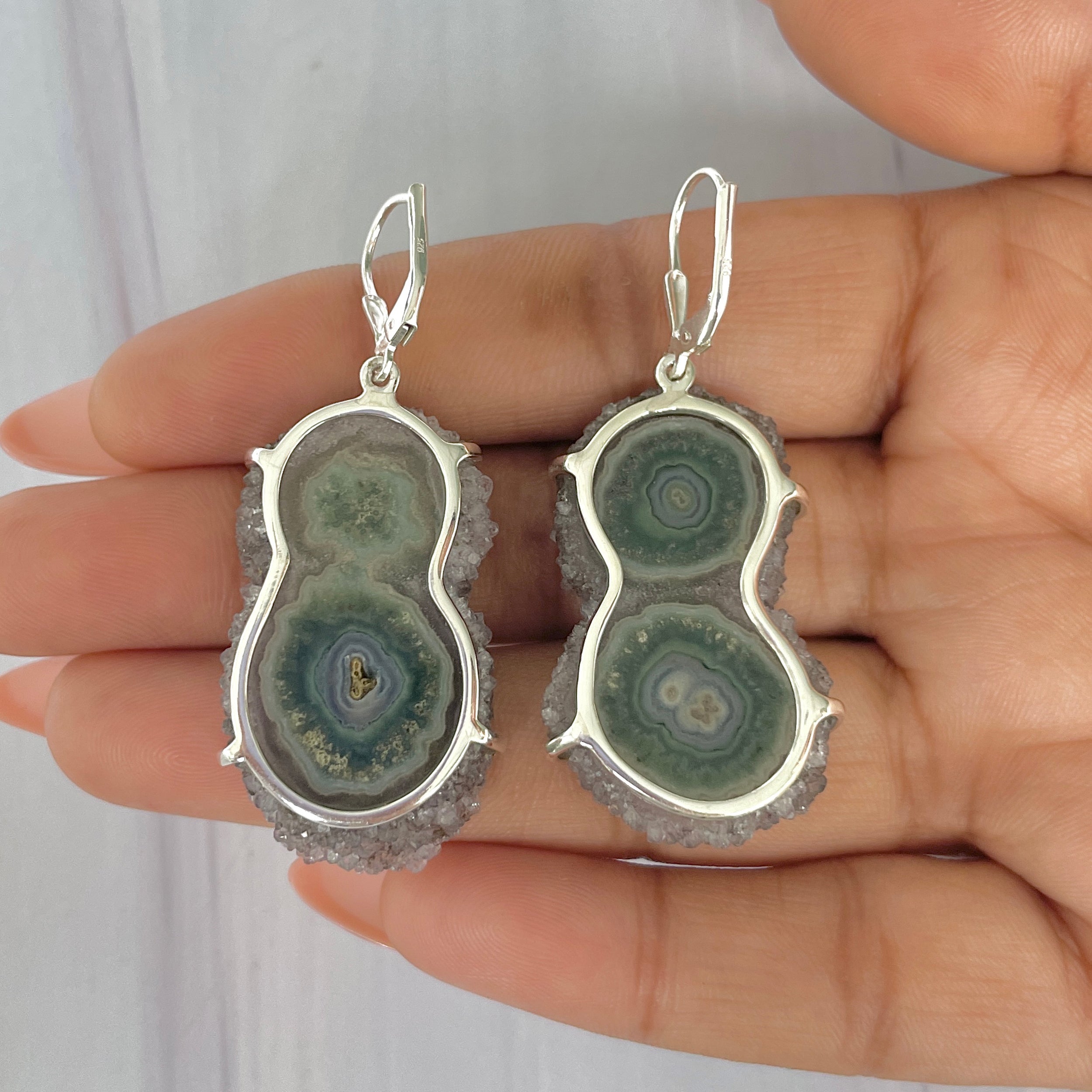 Amethyst Stalactite Earring-(ASL-E-10.)