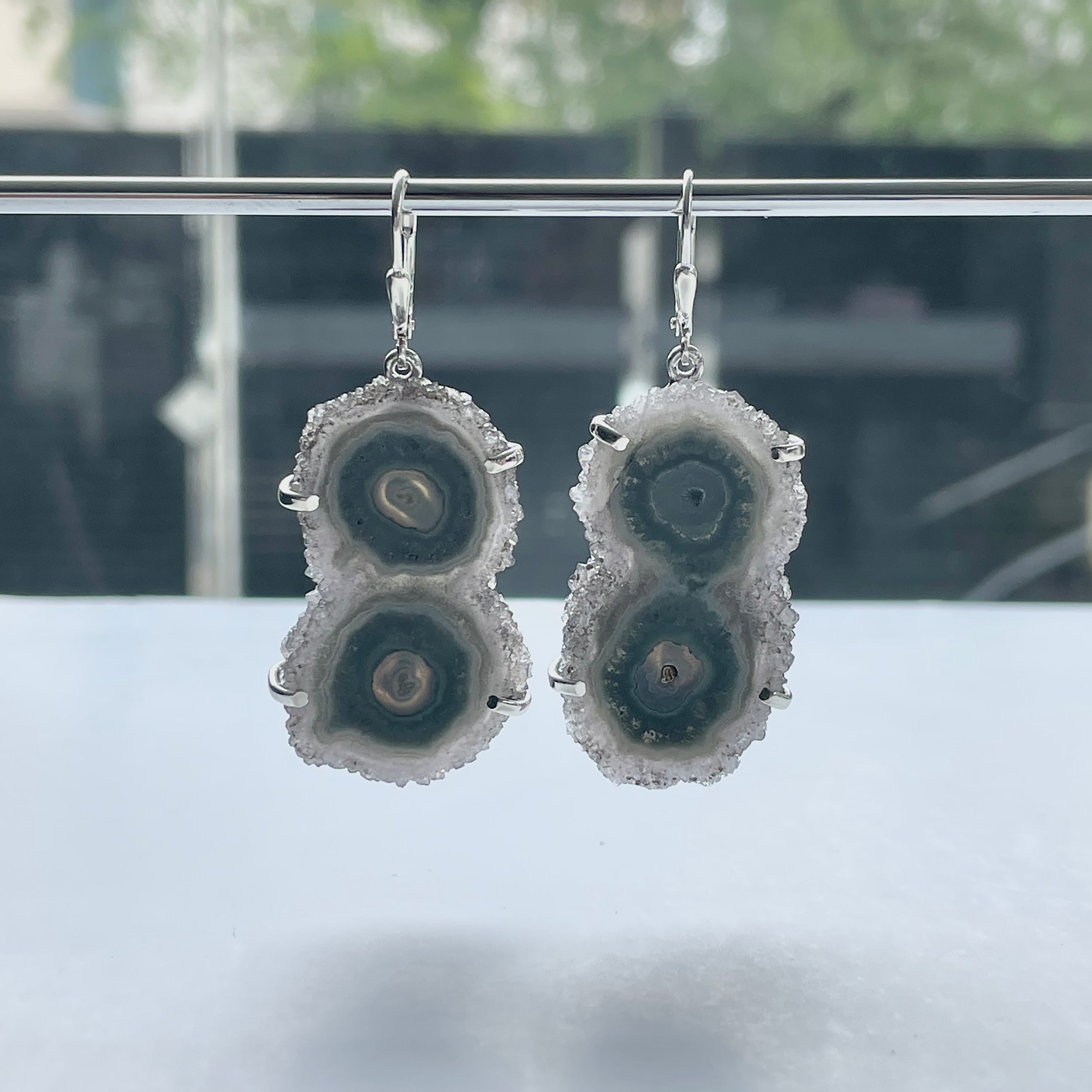 Amethyst Stalactite Earring-(ASL-E-10.)