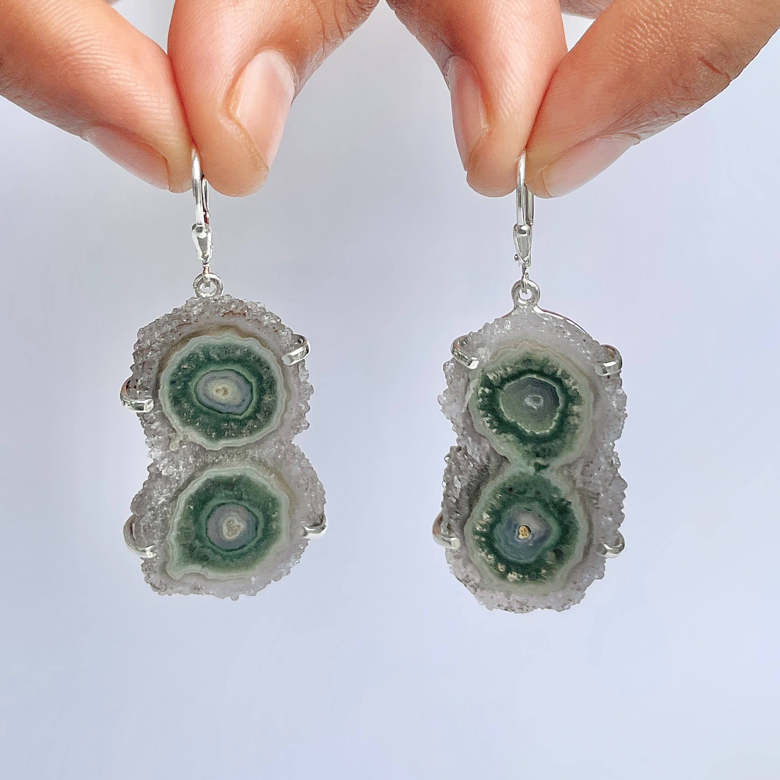 Amethyst Stalactite Earring-(ASL-E-10.)