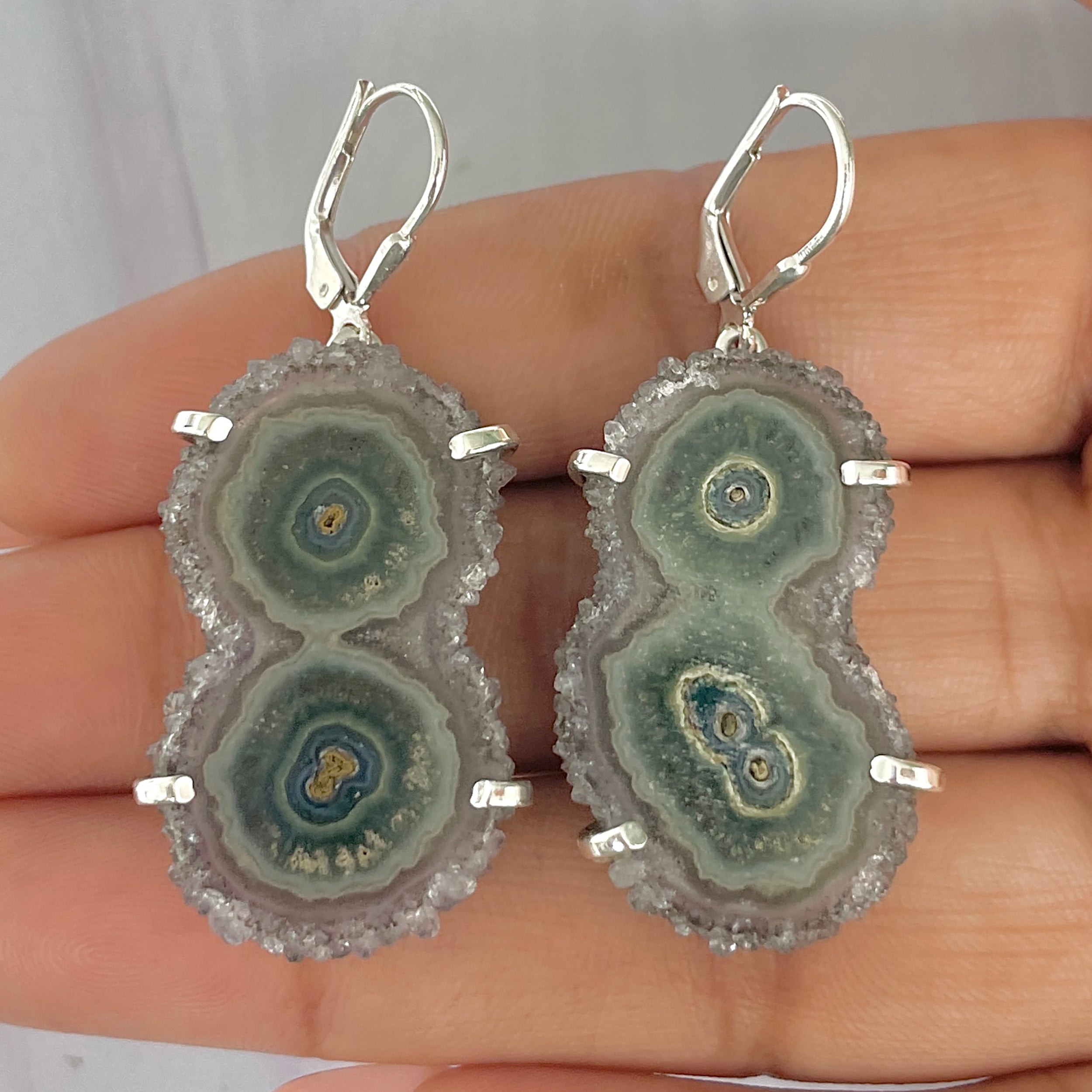 Amethyst Stalactite Earring-(ASL-E-11.)
